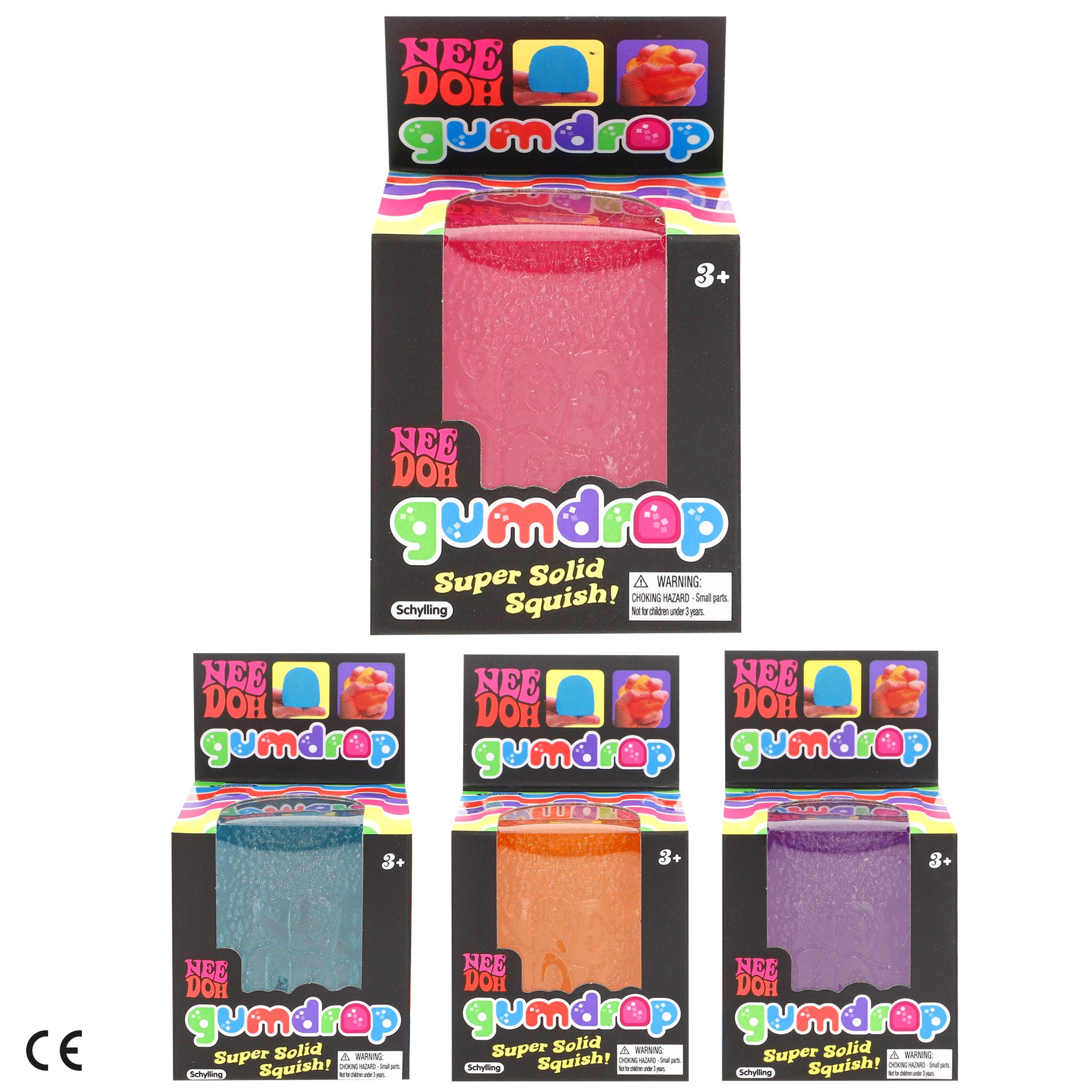 Nee-Doh Gominola antiestrés squishy 6 cm Gumdrop