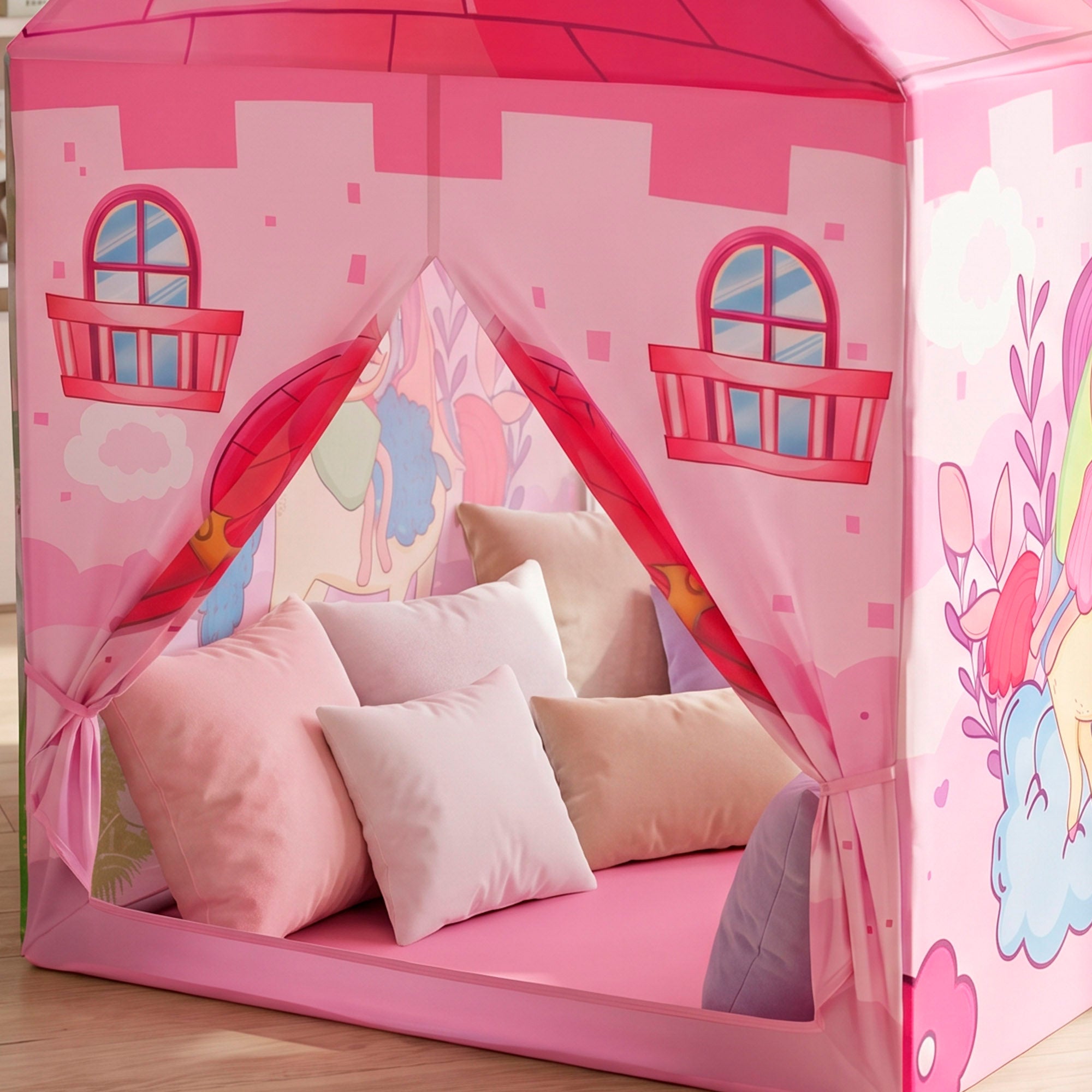 Casita de juegos de princesa y unicornio Fun Area!
