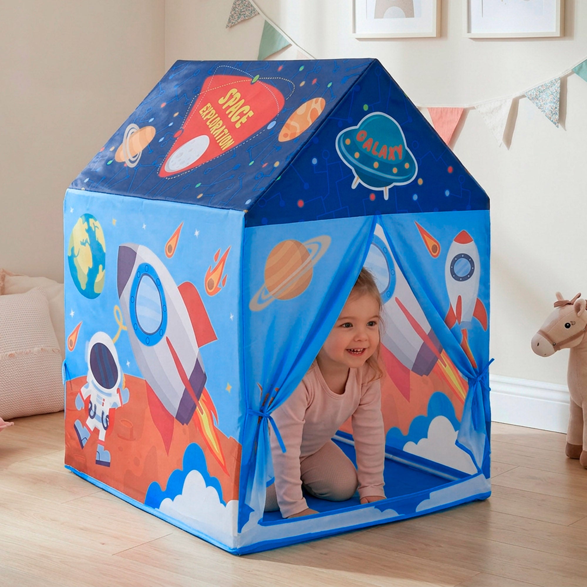 Casita infantil de tela 95x70x104 cm Fun Area