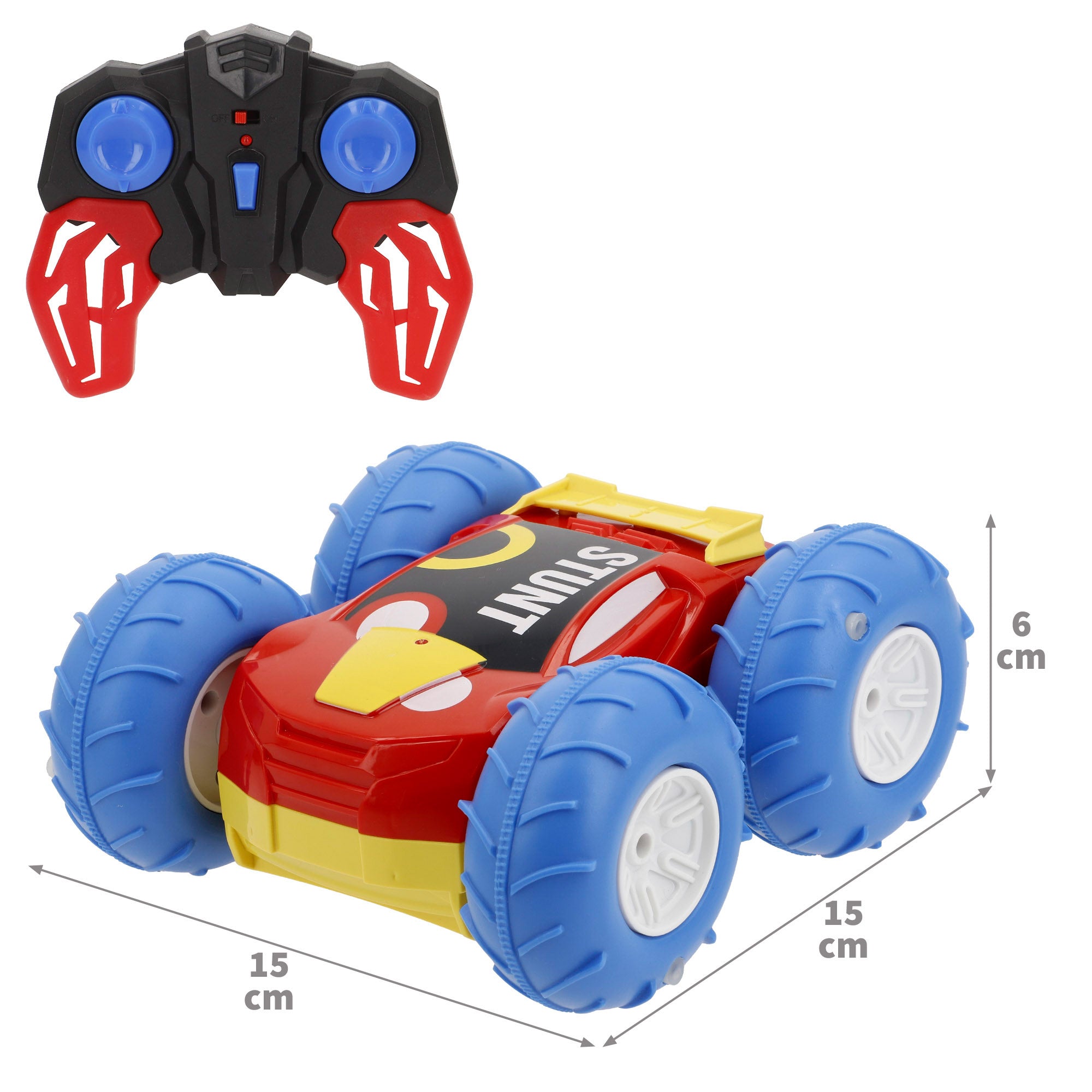 Coche teledirigido anfibio 15x15x6 cm Speed&Go