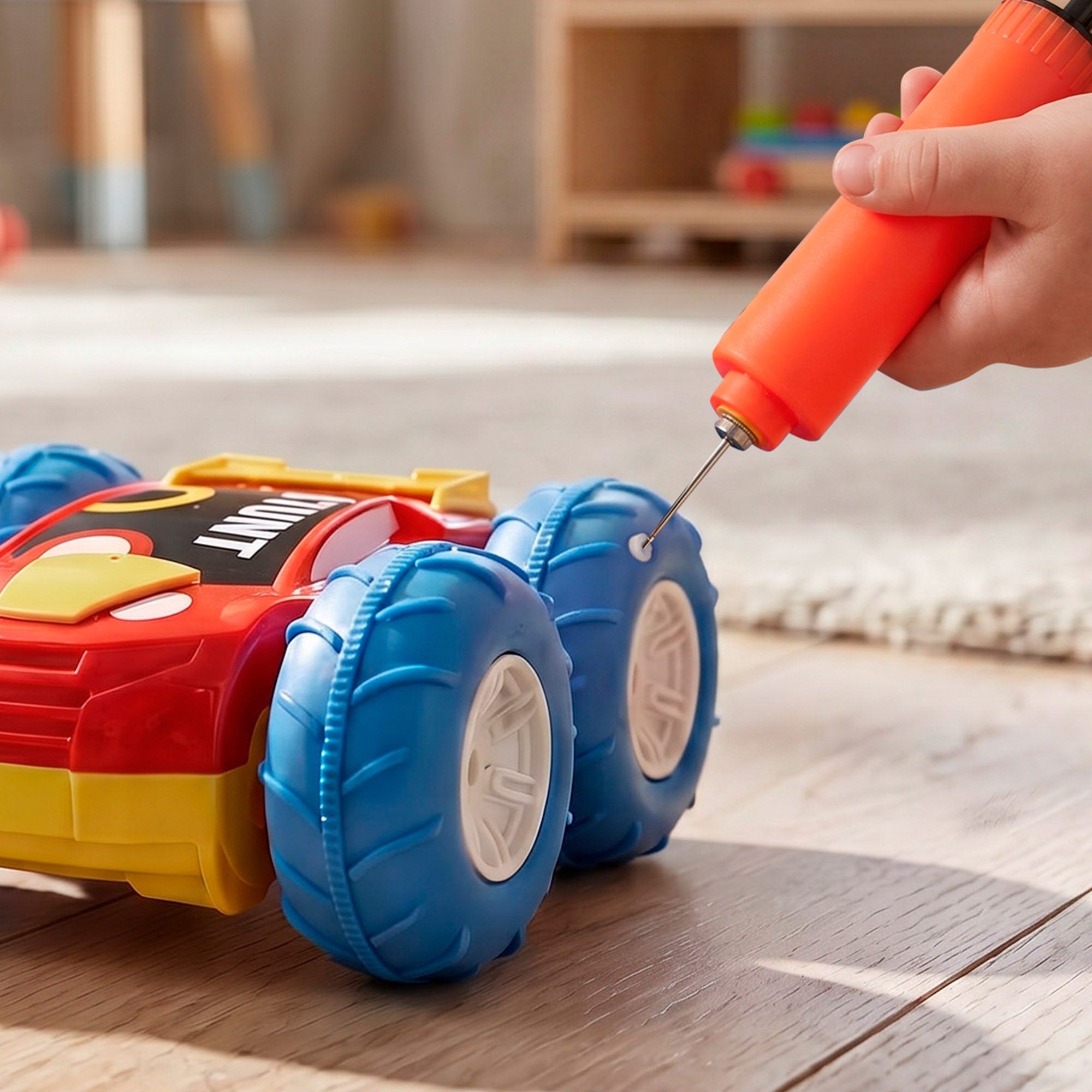 Coche teledirigido anfibio 15x15x6 cm Speed&Go