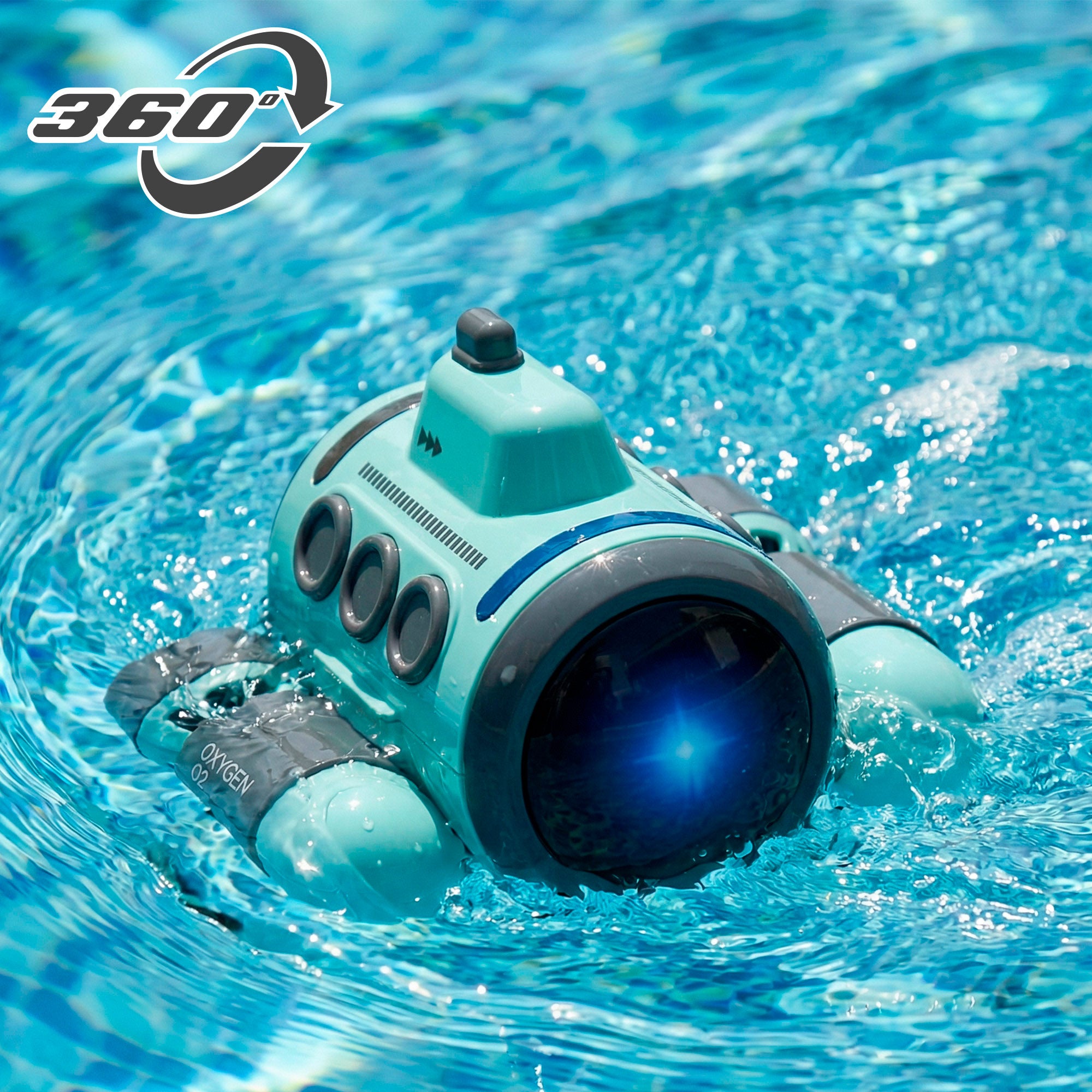 Submarino de juguete teledirigido giros 360º Speed & Go