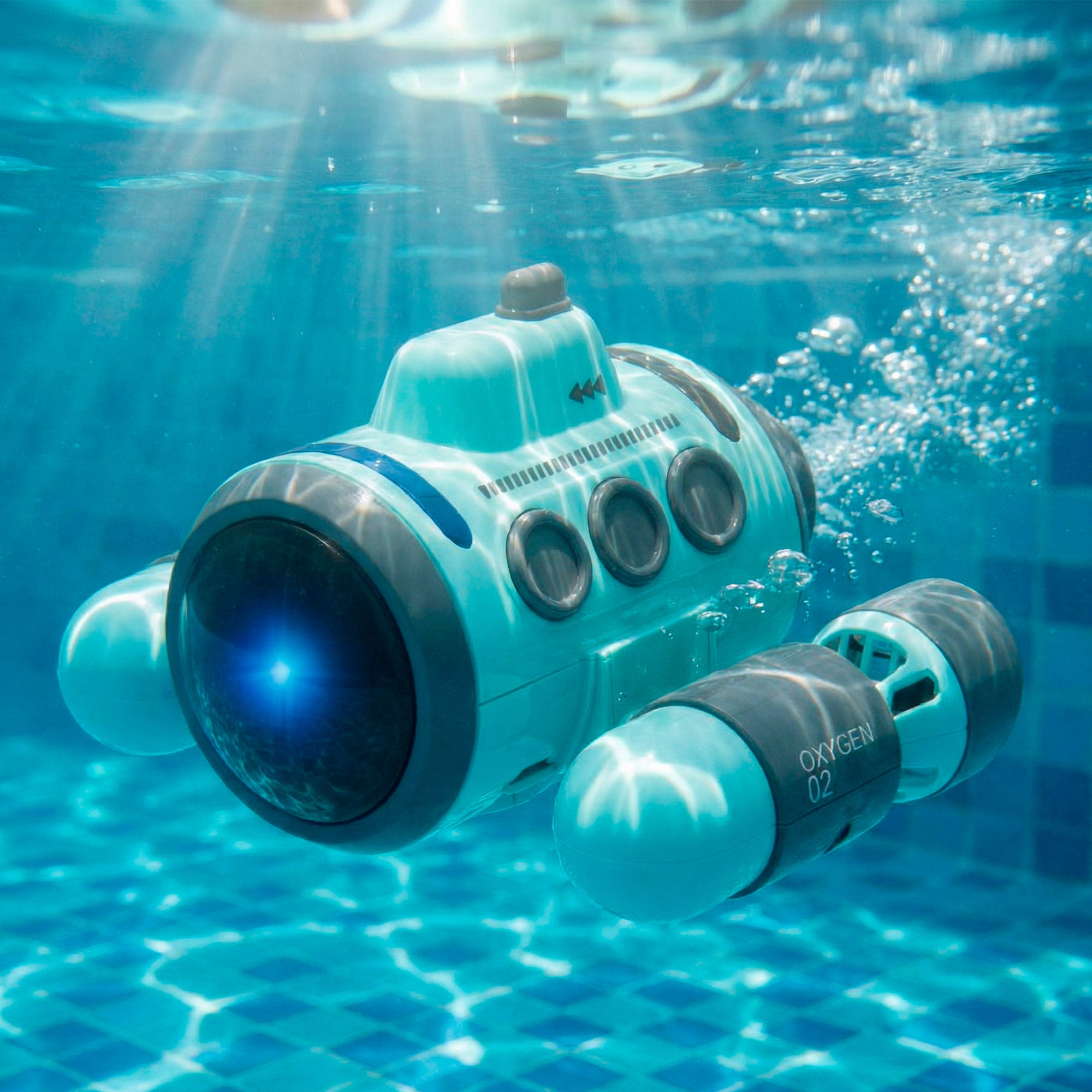 Submarino de juguete teledirigido giros 360º Speed & Go