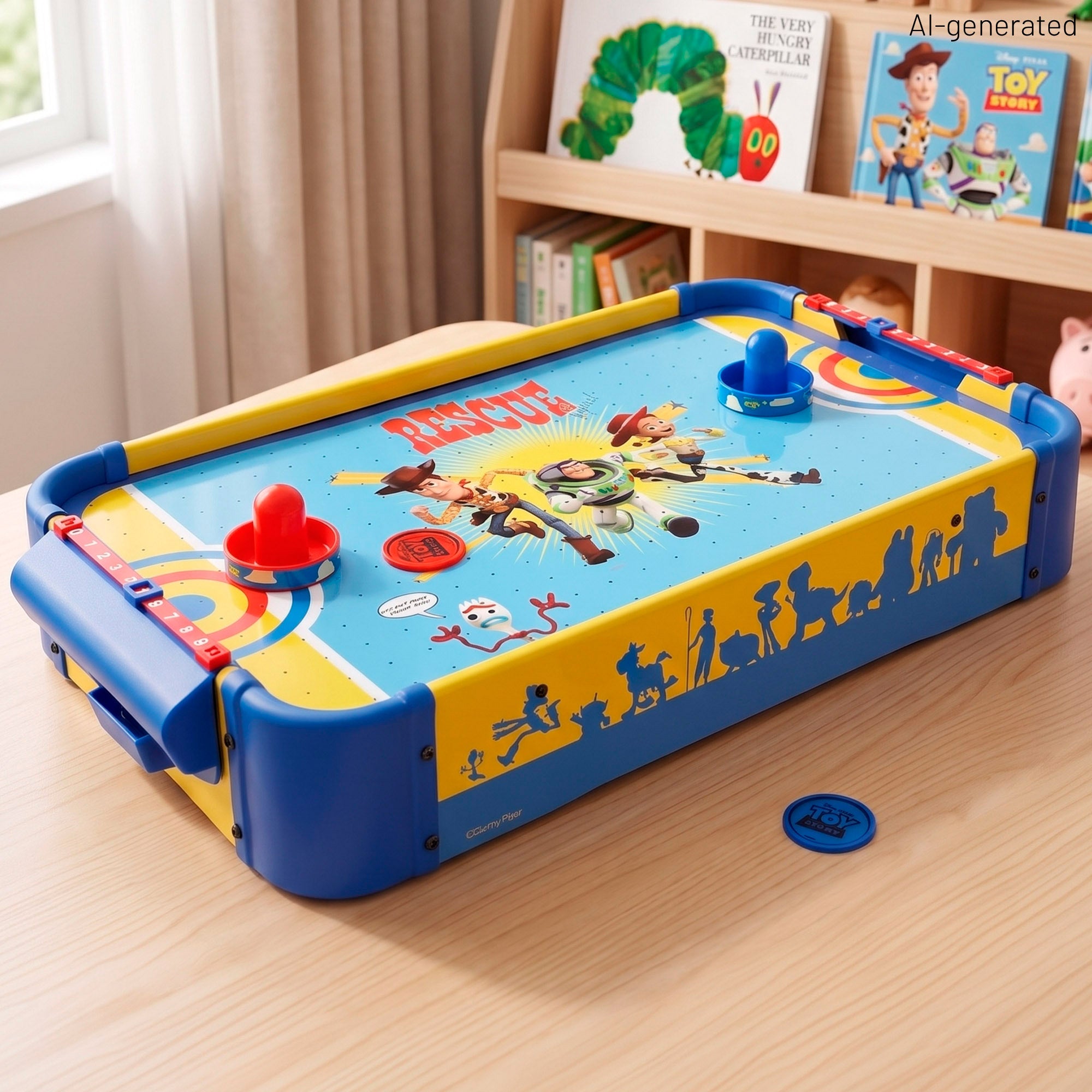 Toy Story Air Hockey de mesa + 4 años