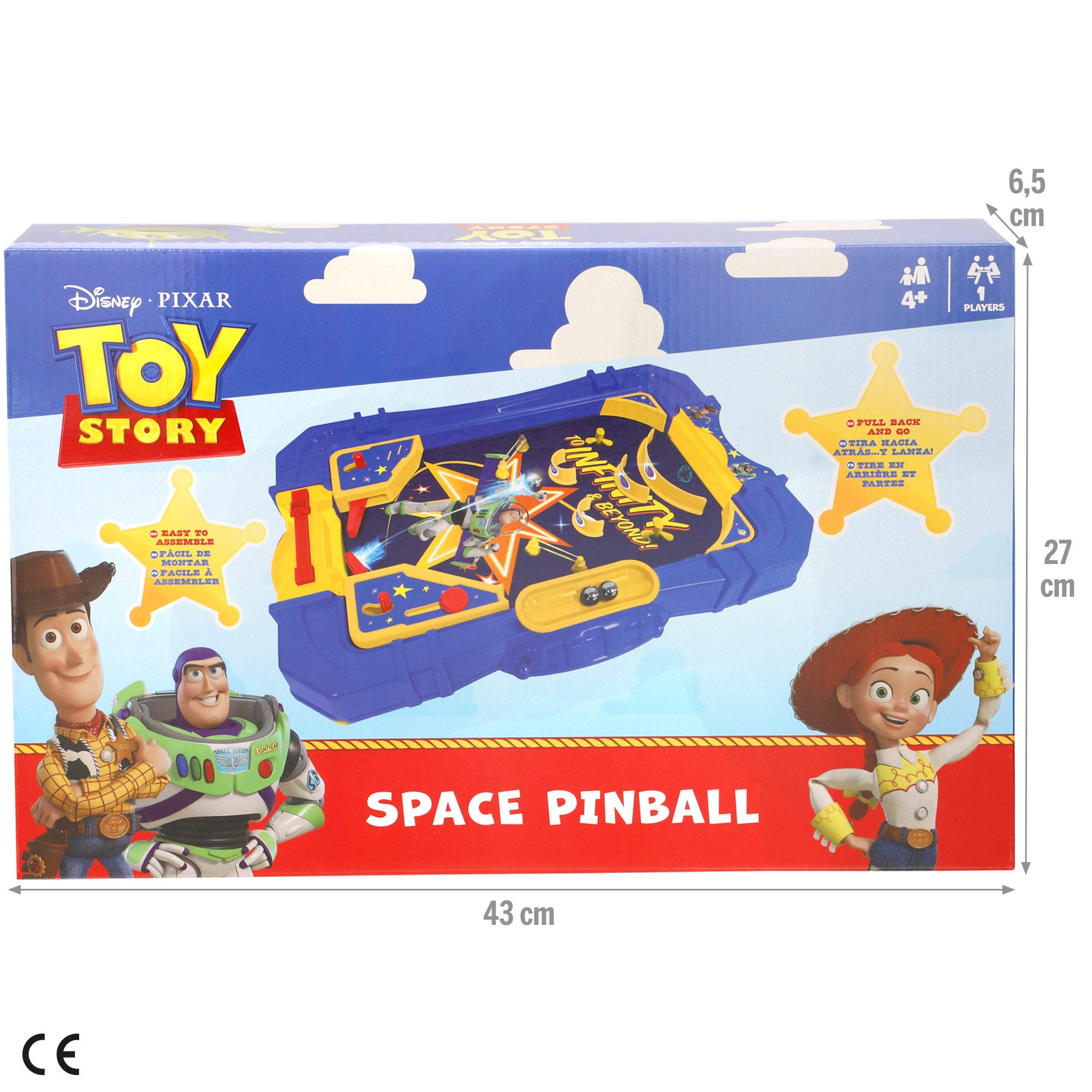 Toy Story Pinball de mesa + 4 años