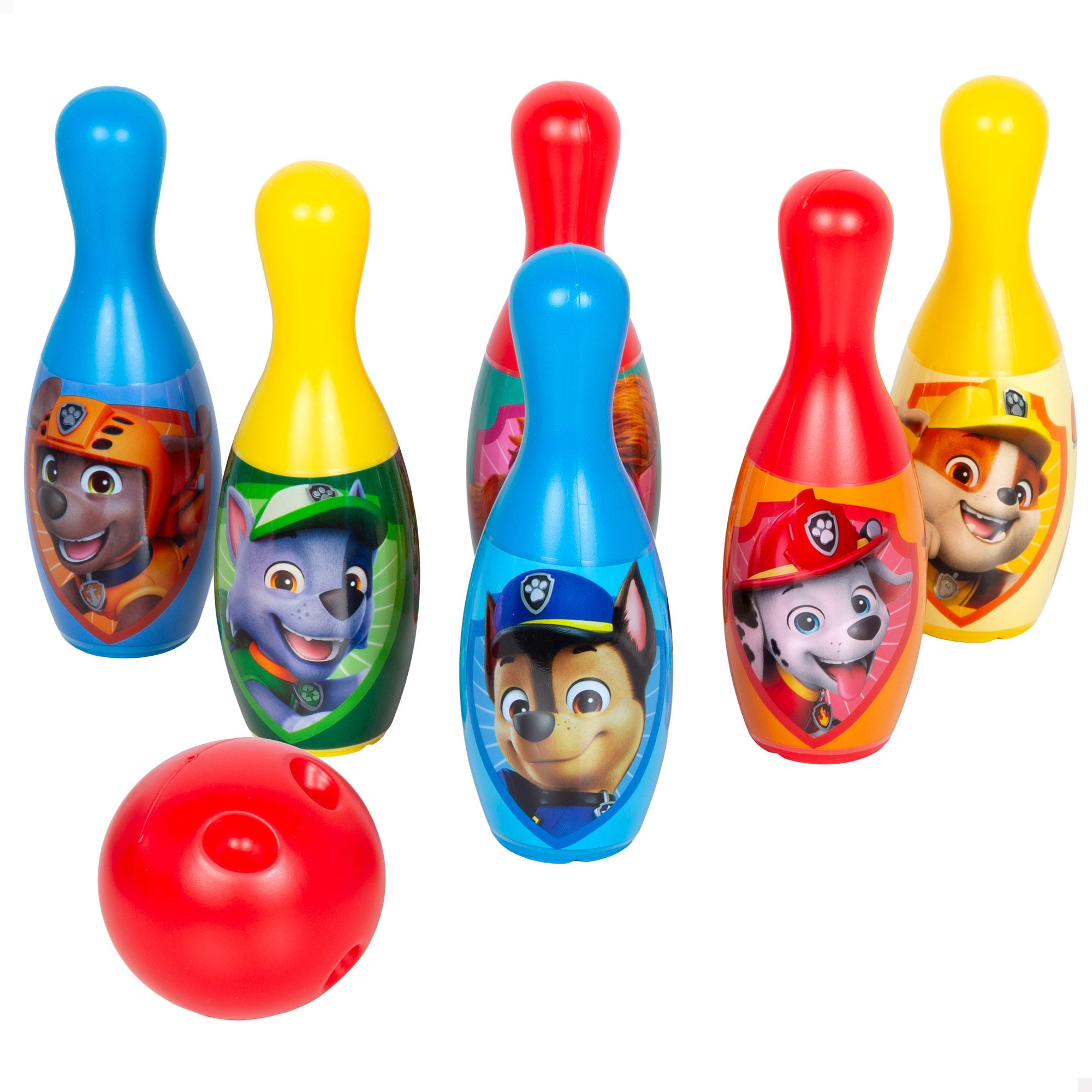 La Patrulla Canina Set de bolos infantil + 3 años