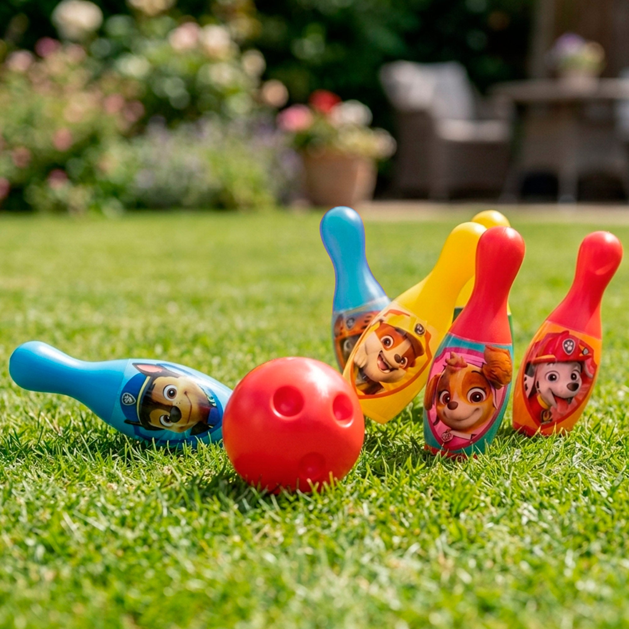 La Patrulla Canina Set de bolos infantil + 3 años