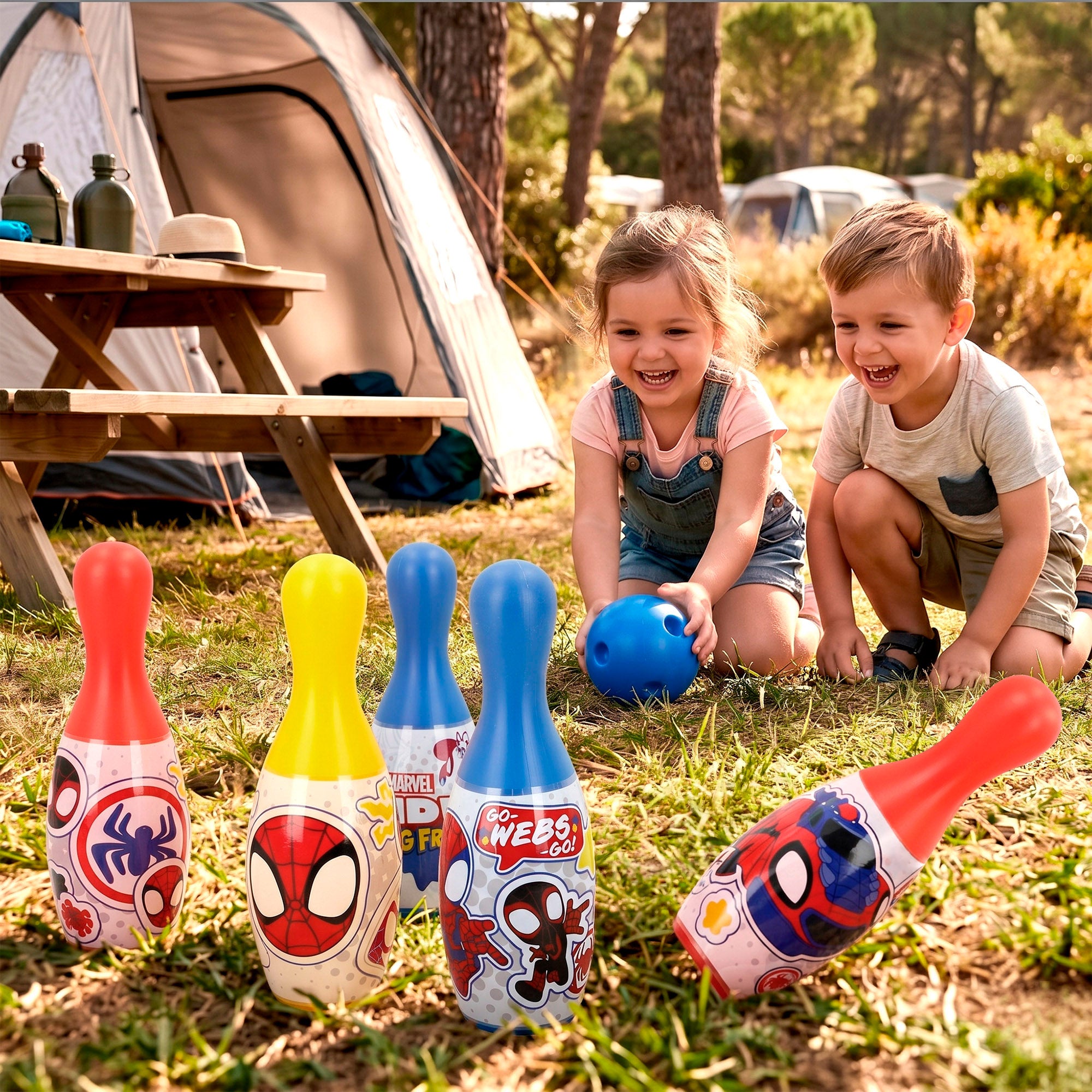 Spidey Set de bolos infantil + 3  años