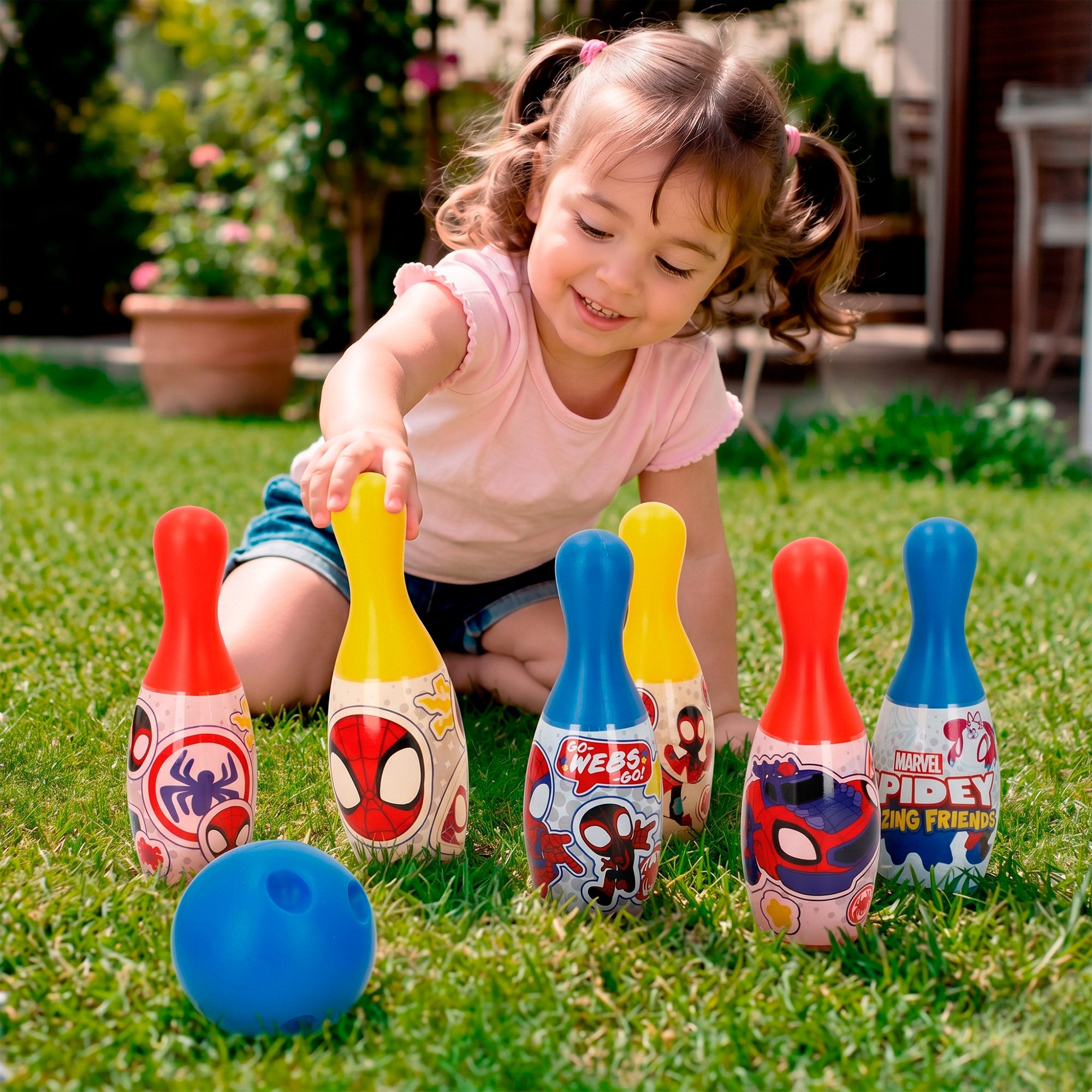 Spidey Set de bolos infantil + 3  años