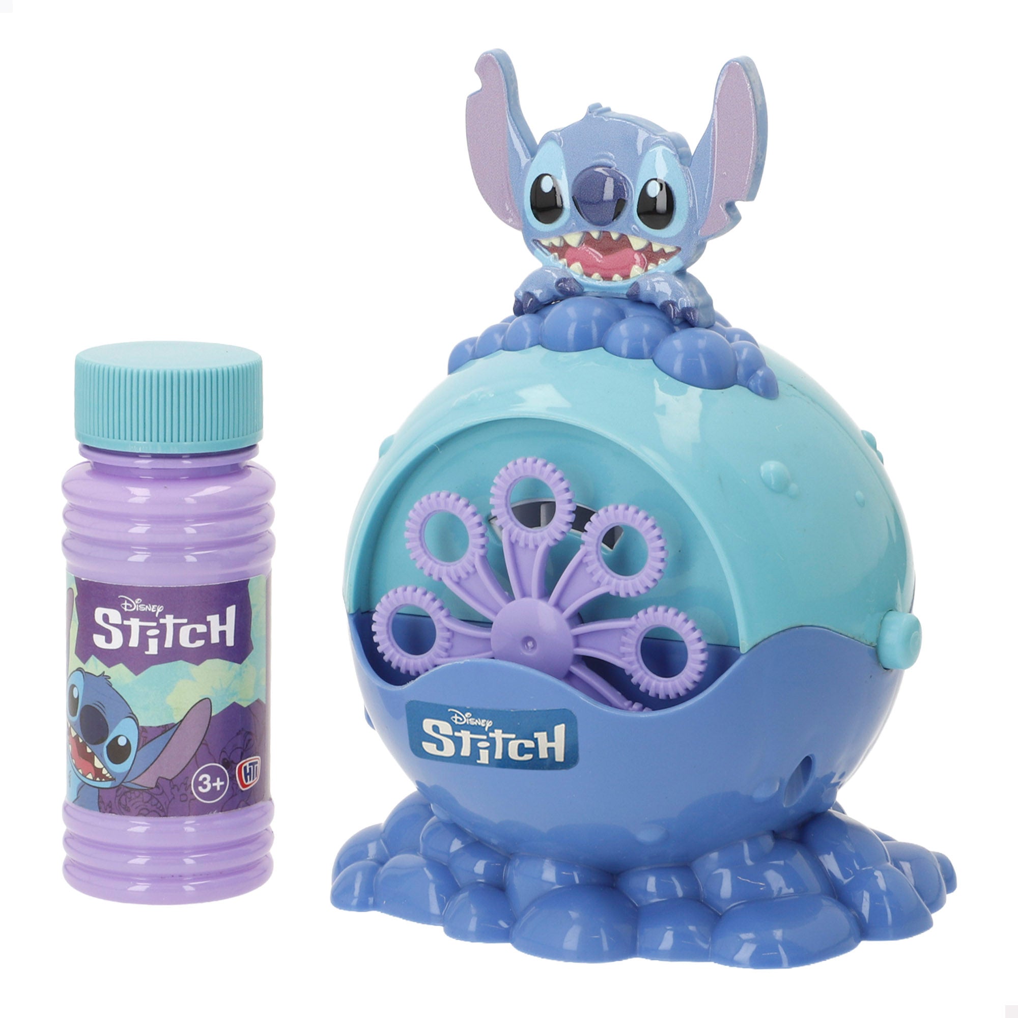 Stitch Máquina de pompas de jabón eléctrica 59 ml