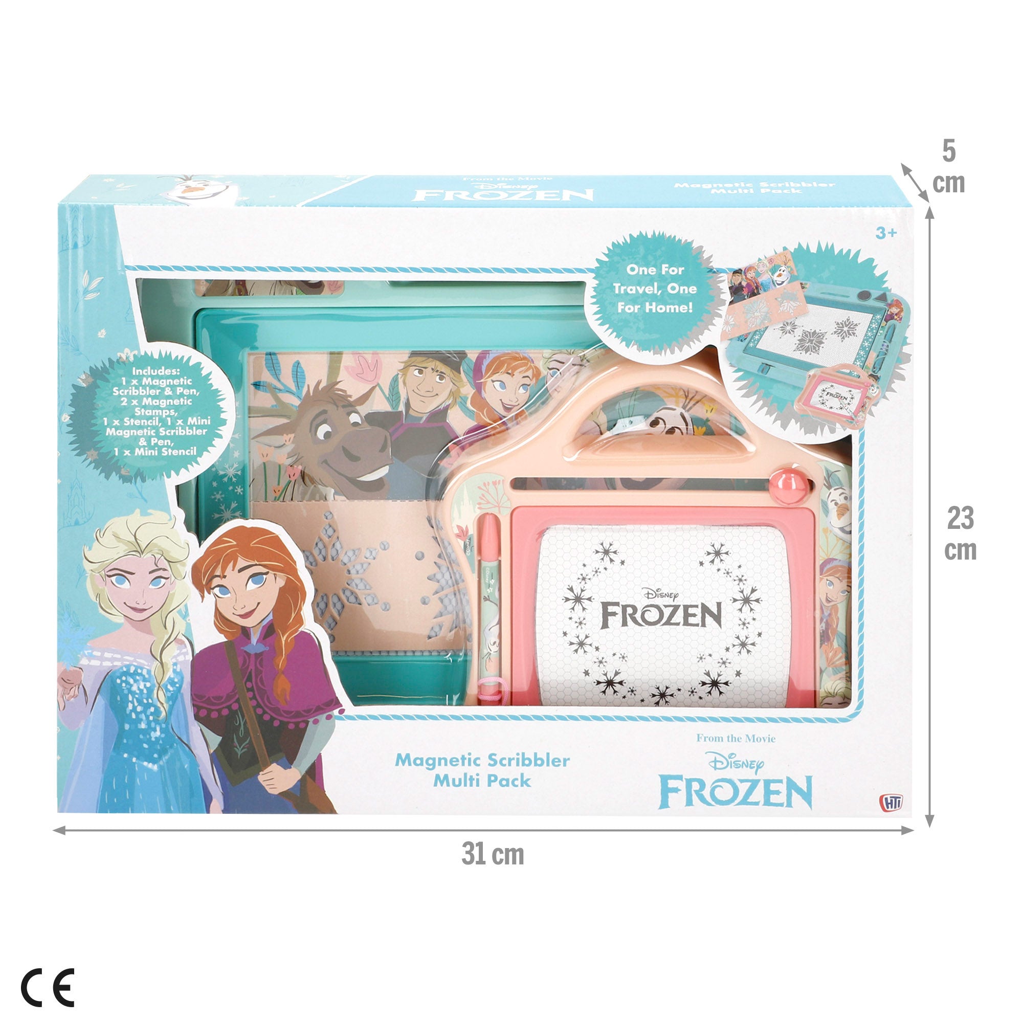Frozen Set 2 pizarras magnéticas + 3 años