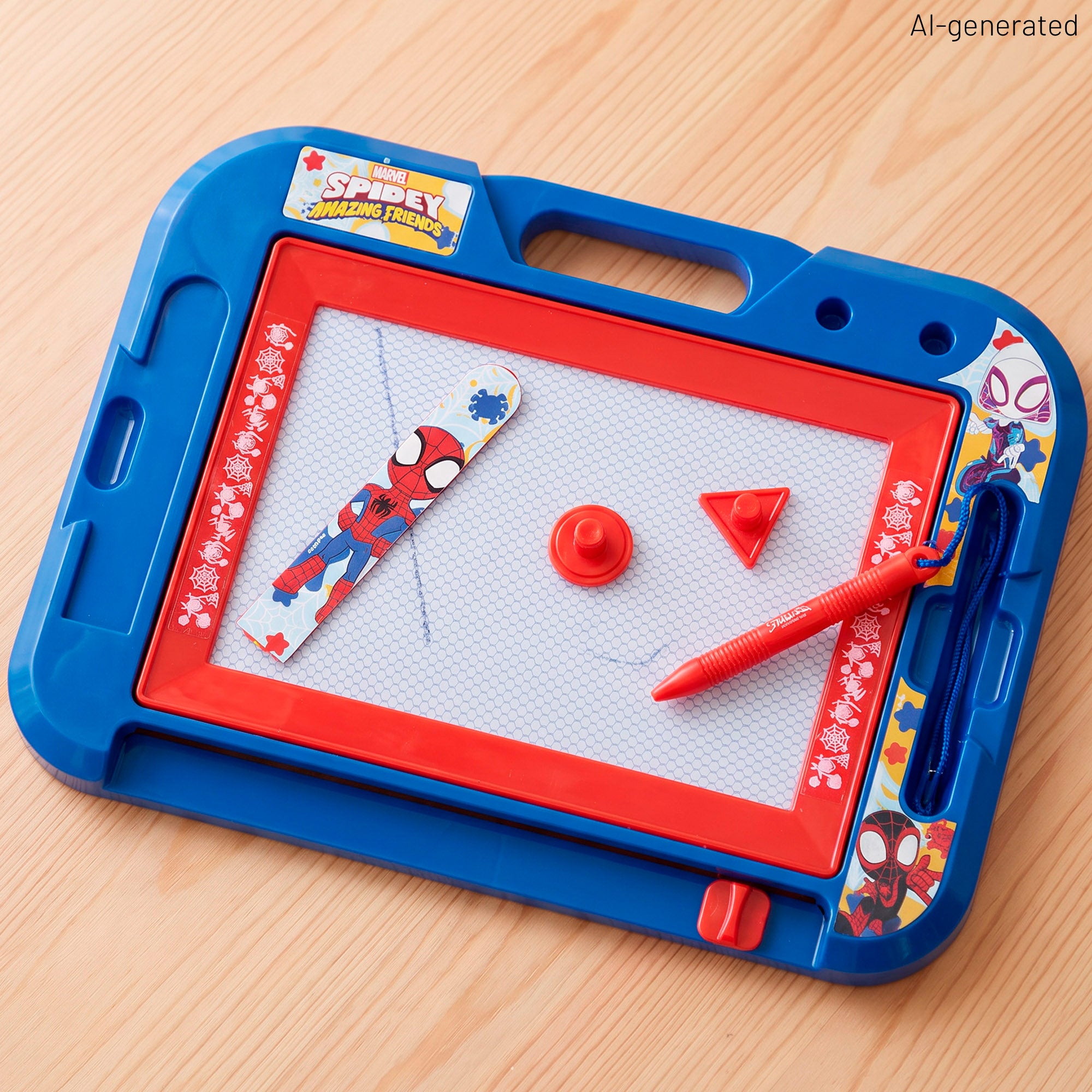 Spidey Set 2 pizarras magnéticas + 3 años