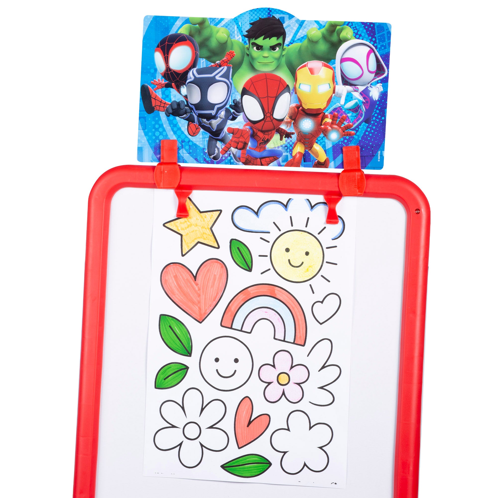 Spidey Pizarra 2 en 1 doble cara con caballete + 3 años