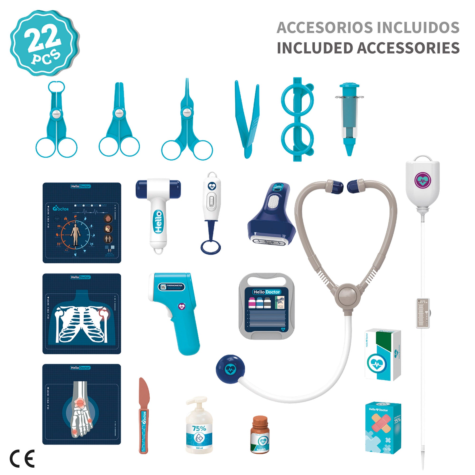 Carro médico con accesorios +3 años My Doctor