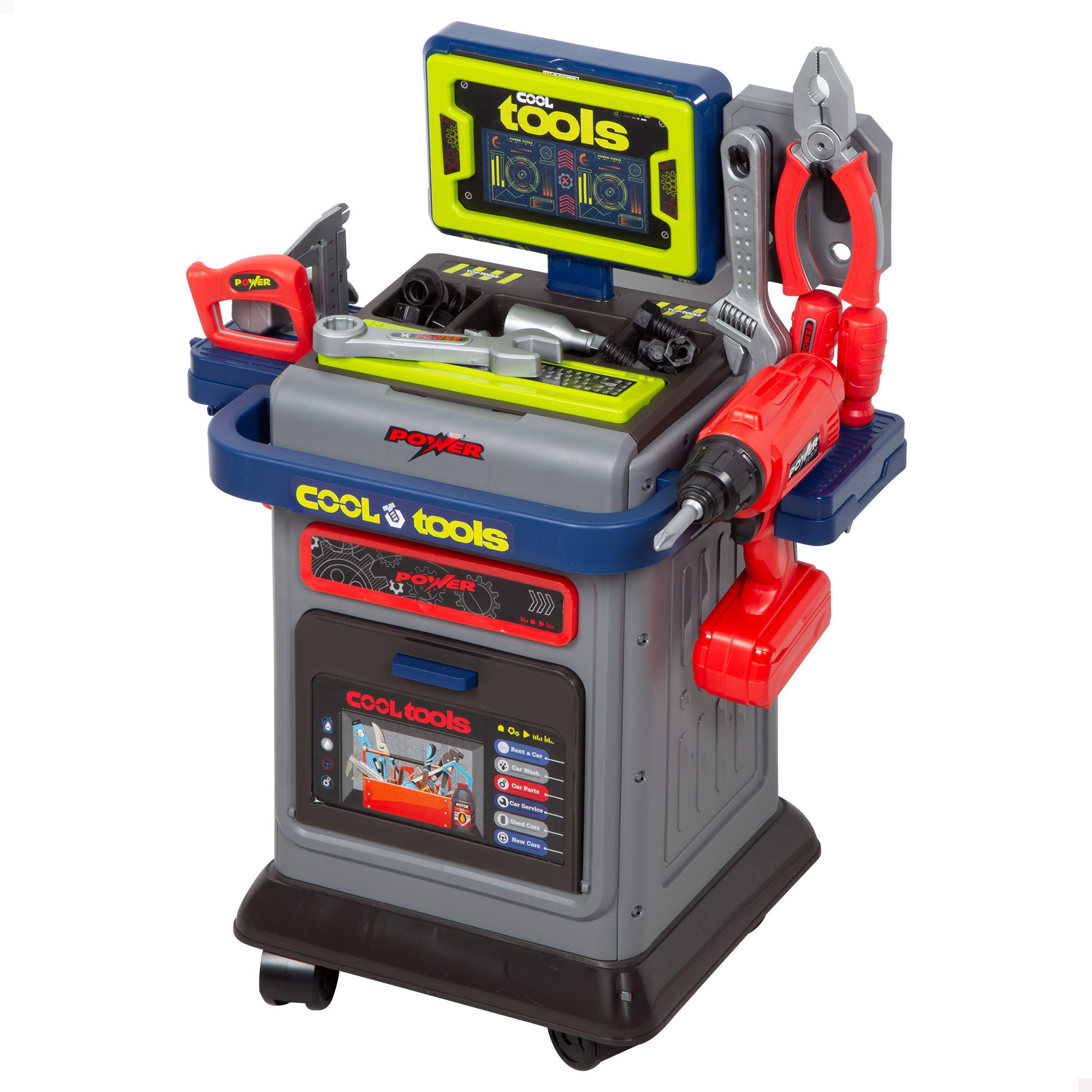 Carro herramientas con accesorios +3 años My Tools