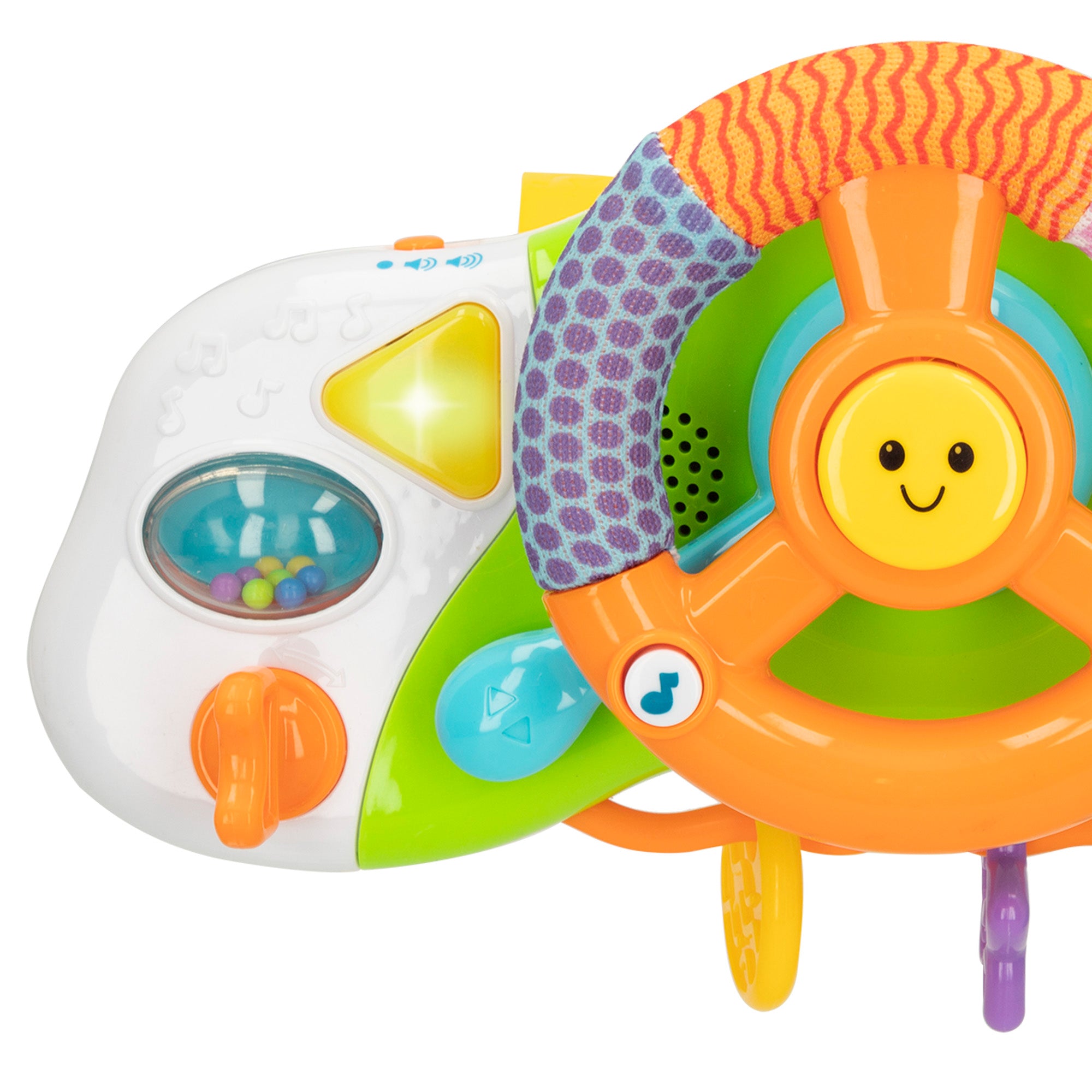 Volante interactivo para carrito de bebé Winfun