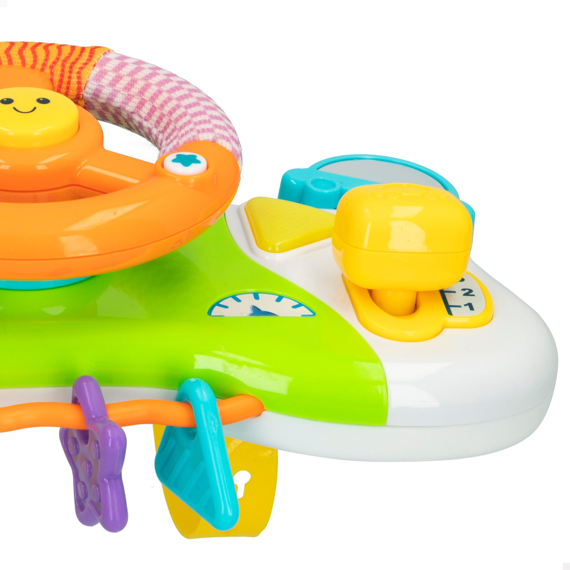 Volante interactivo para carrito de bebé Winfun