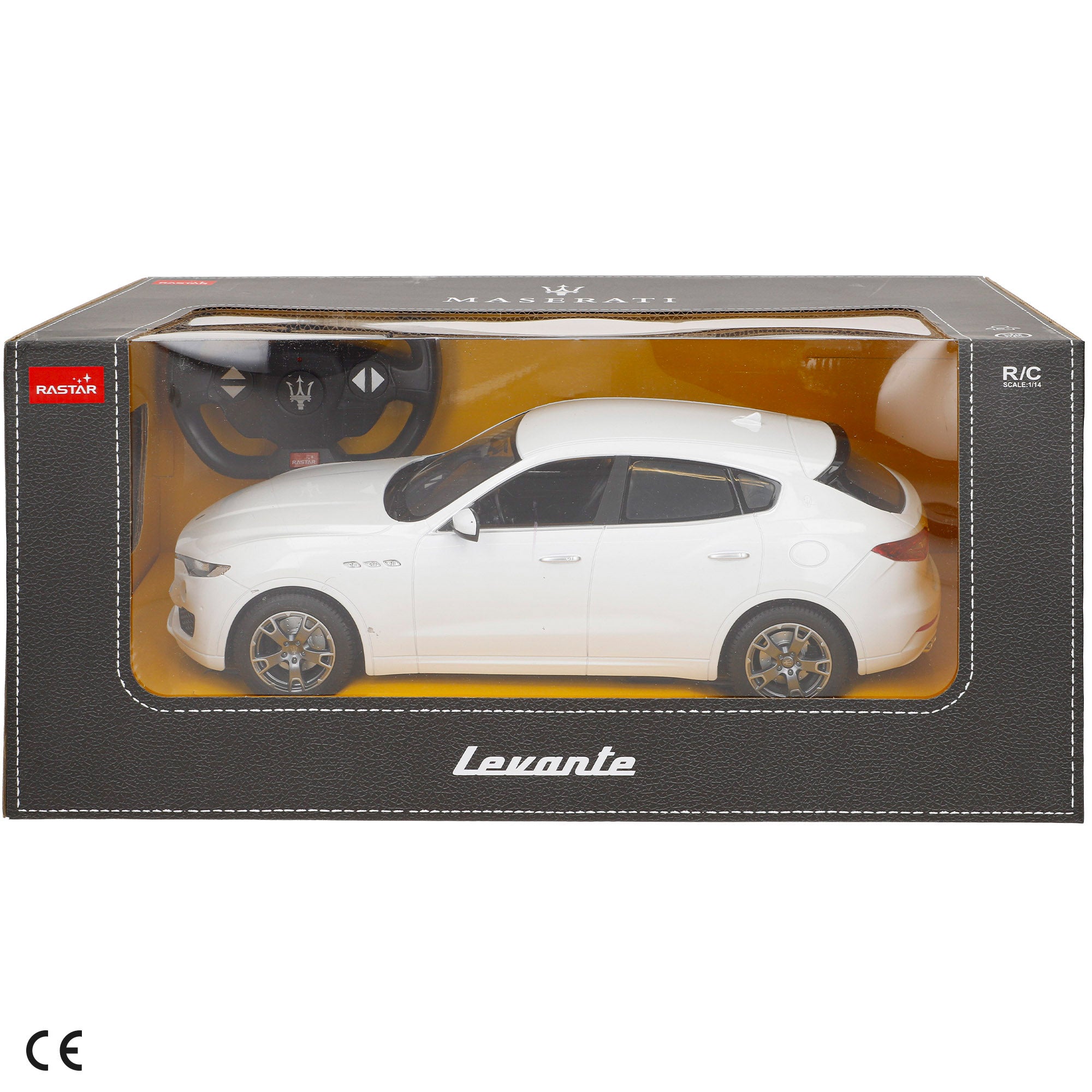 RASTAR Carro telecomandado Maserati Levante branco 1:14