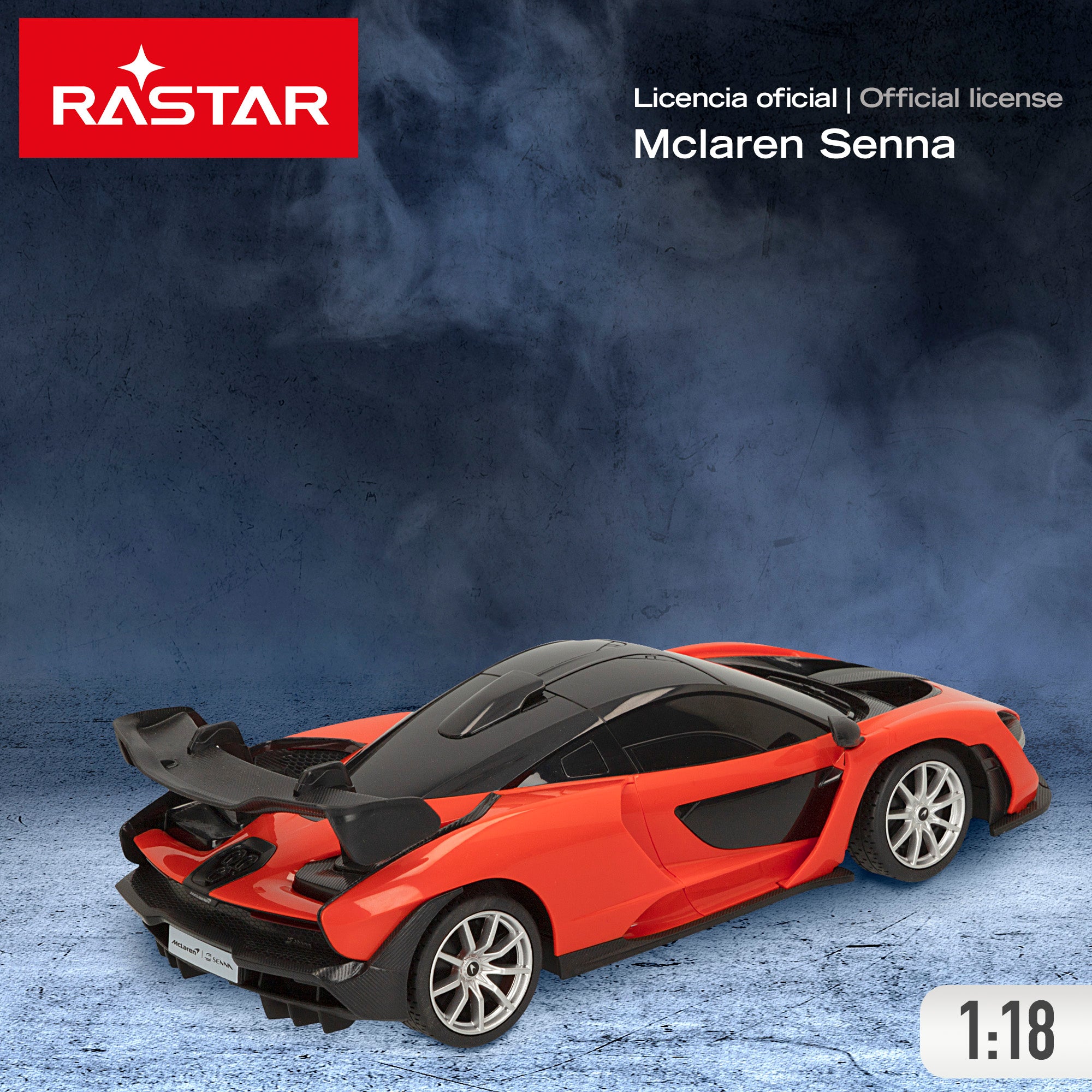 RASTAR McLaren Senna 1:18 Carro Telecomandado