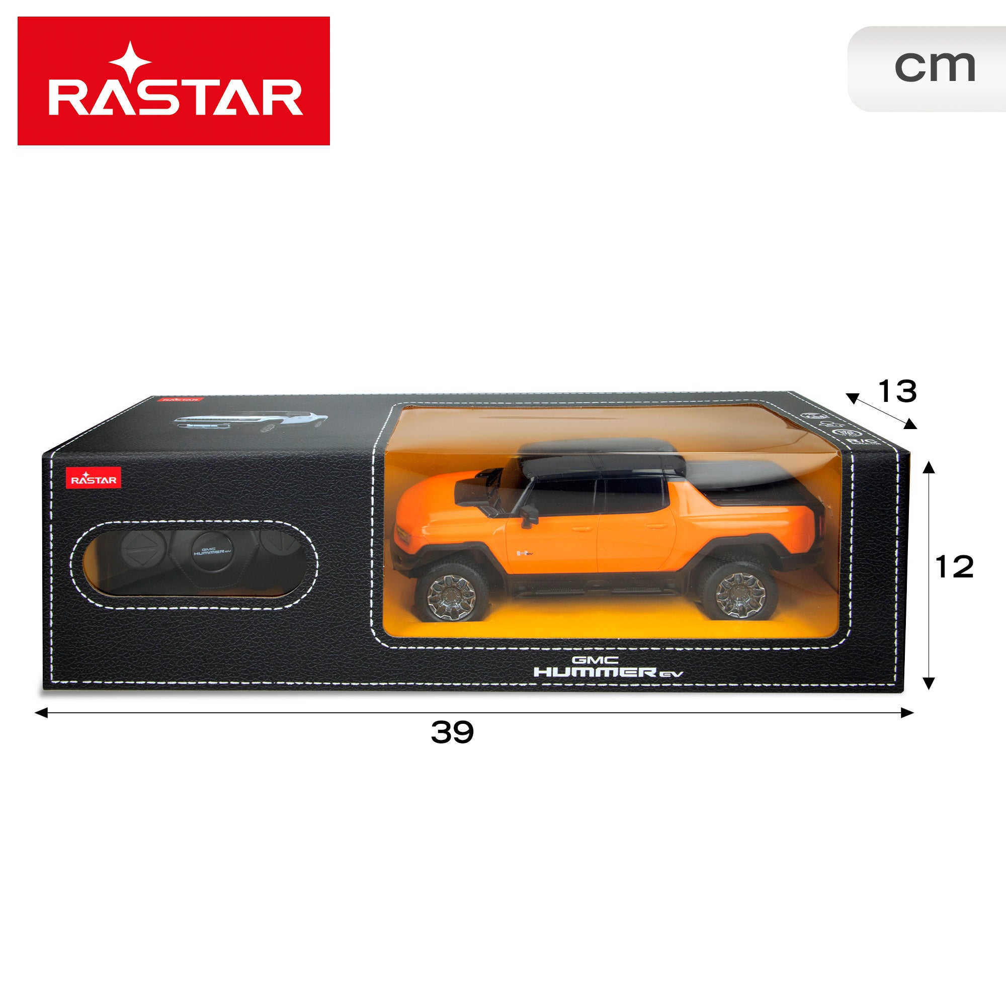 RASTAR Coche teledirigido Hummer EV 1:26