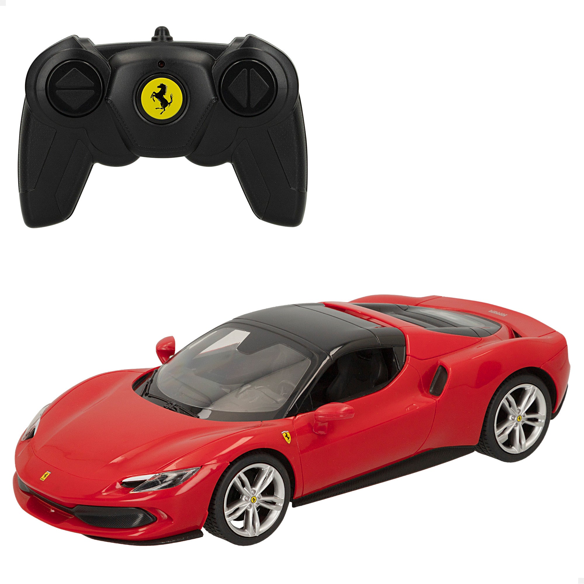 RASTAR Coche teledirigido Ferrari 296 GTS 1:16 con luz