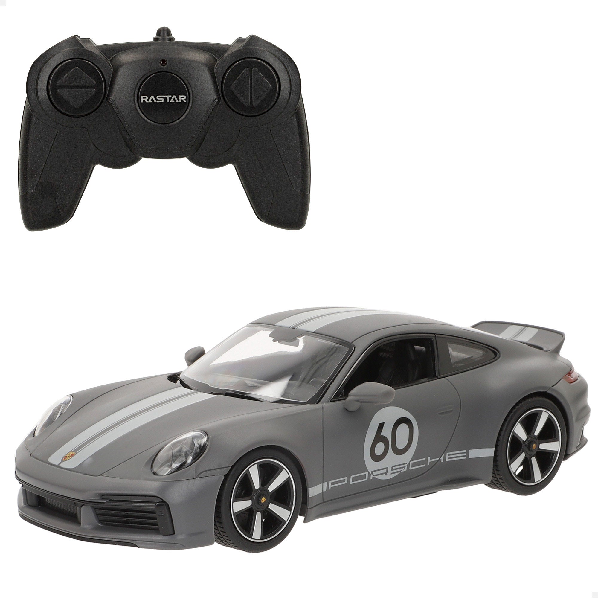 RASTAR Coche teledirigido Porsche 911 Sport Classic 1:16 con luz