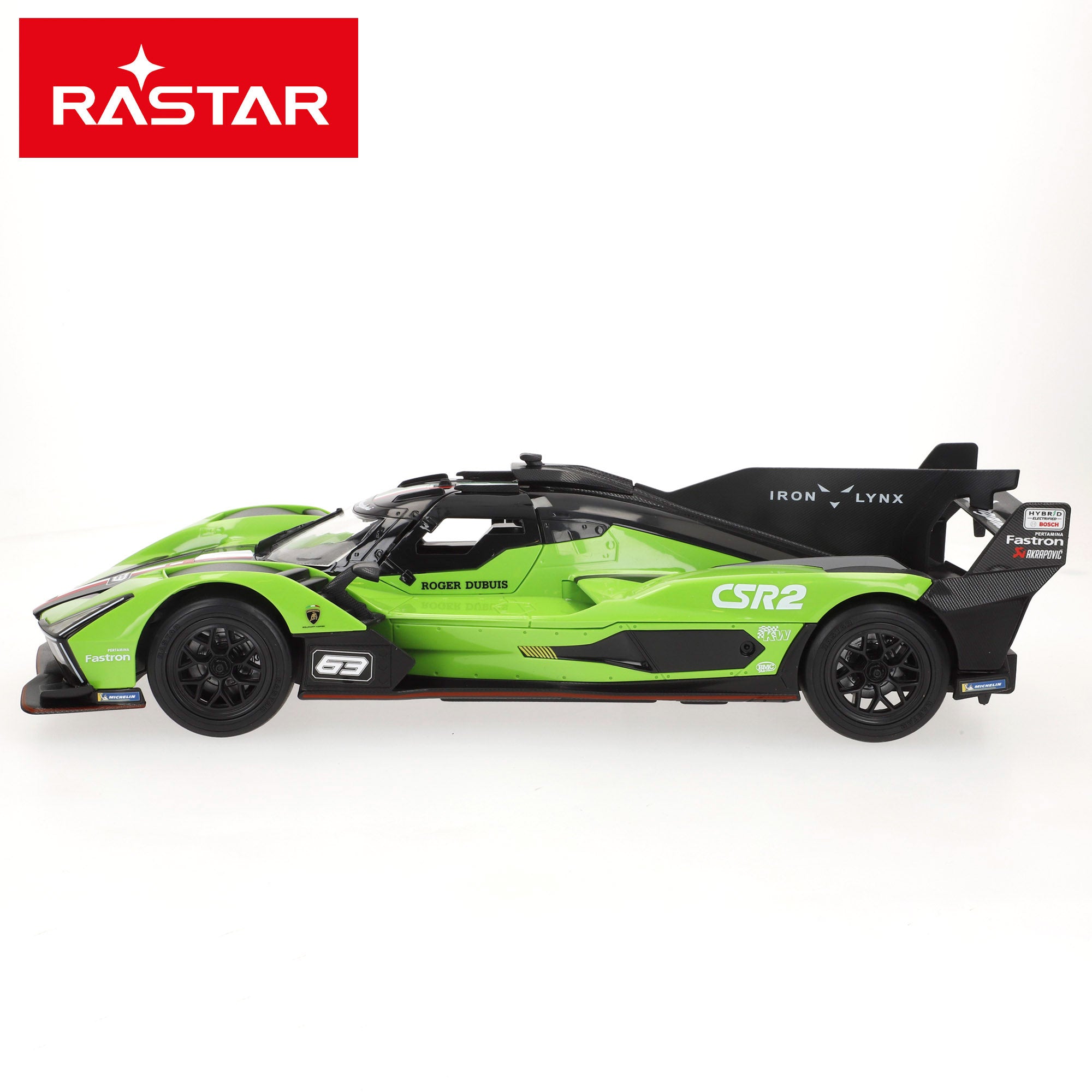 Carro telecomandado RASTAR Lamborghini SC63 LMDh 1:14