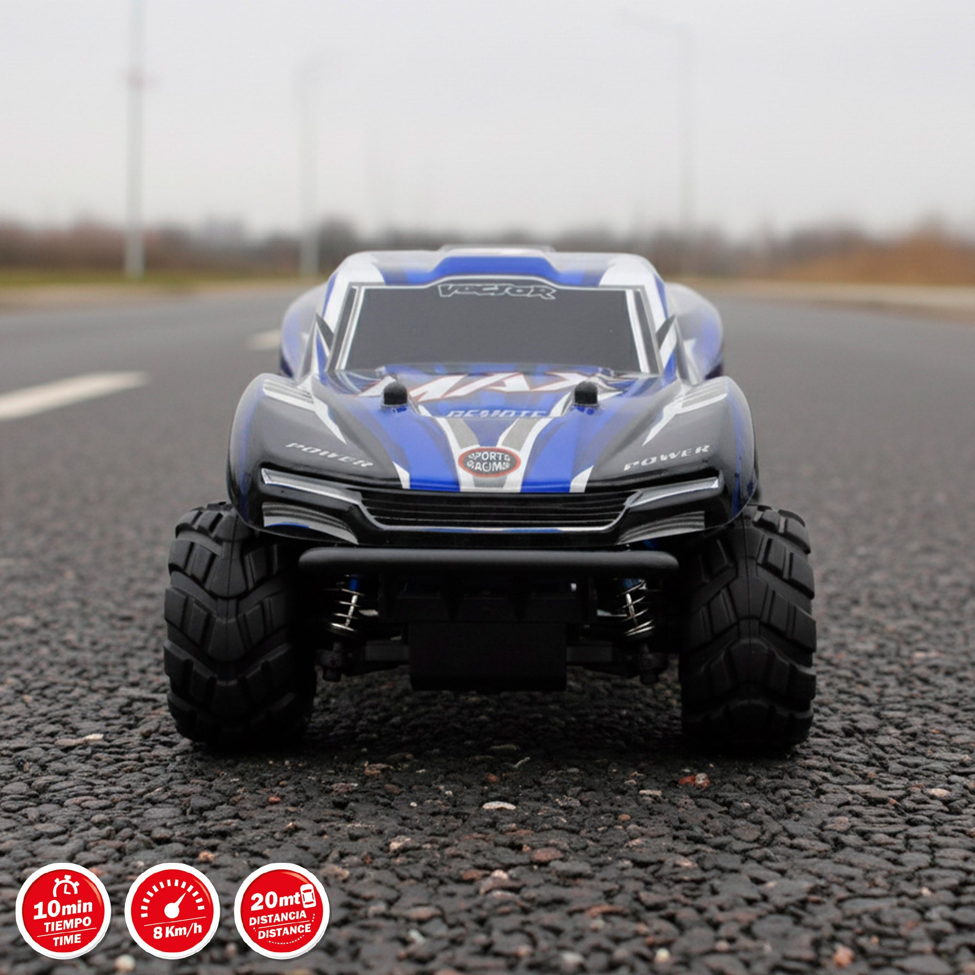 Coche radiocontrol 1:18 Speed&Go