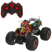 Veículo todo-o-terreno com comando, luzes, sons e fumo, escala 1:16, Speed&amp; Go.