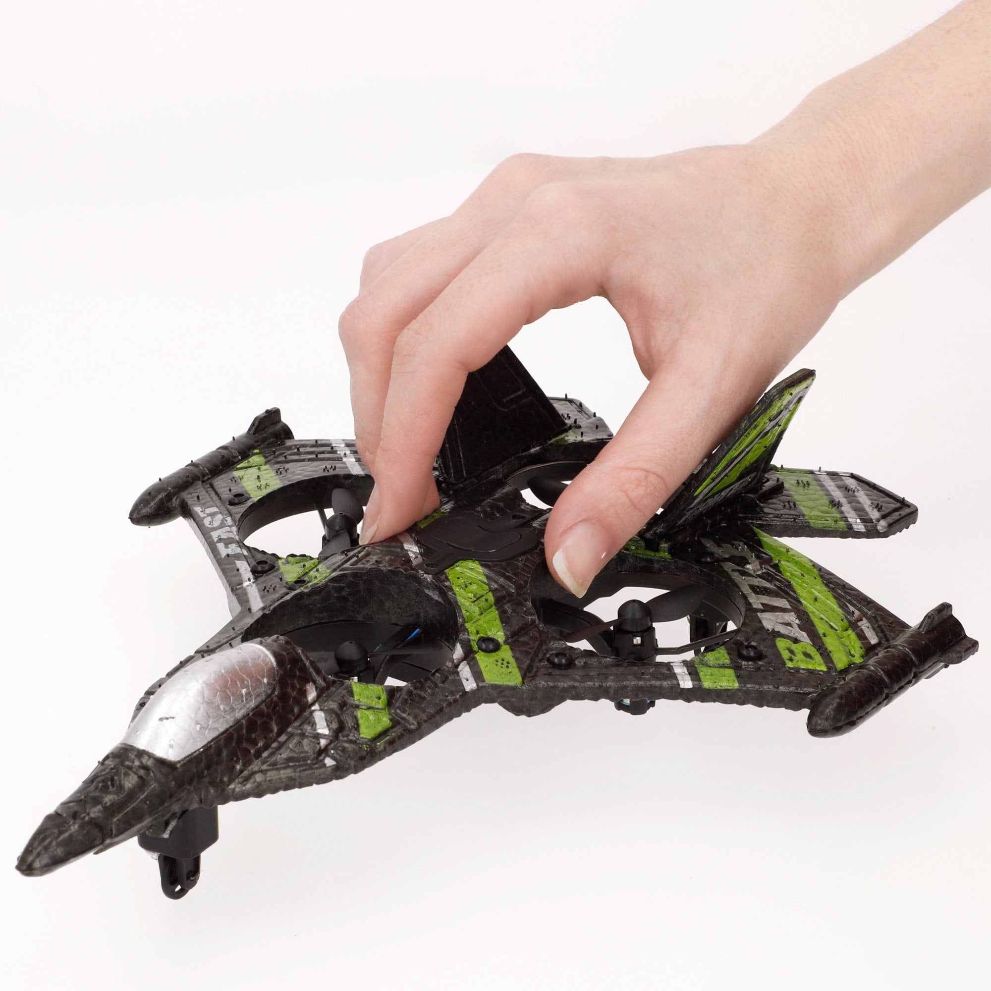 Drone juguete teledirigido de combate giro 360º c/giroscopio 25 cm Speed & Go
