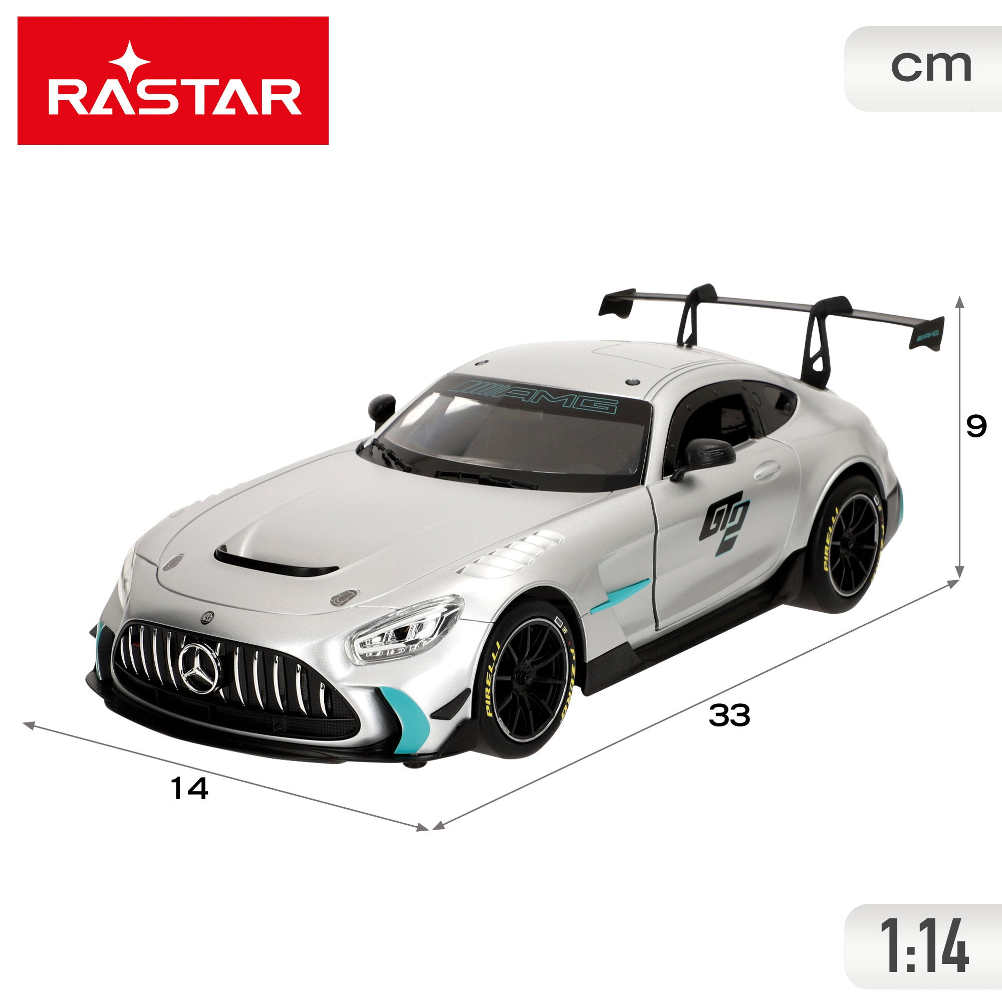 RASTAR Mercedes AMG GT2 1:14 Carro Telecomandado