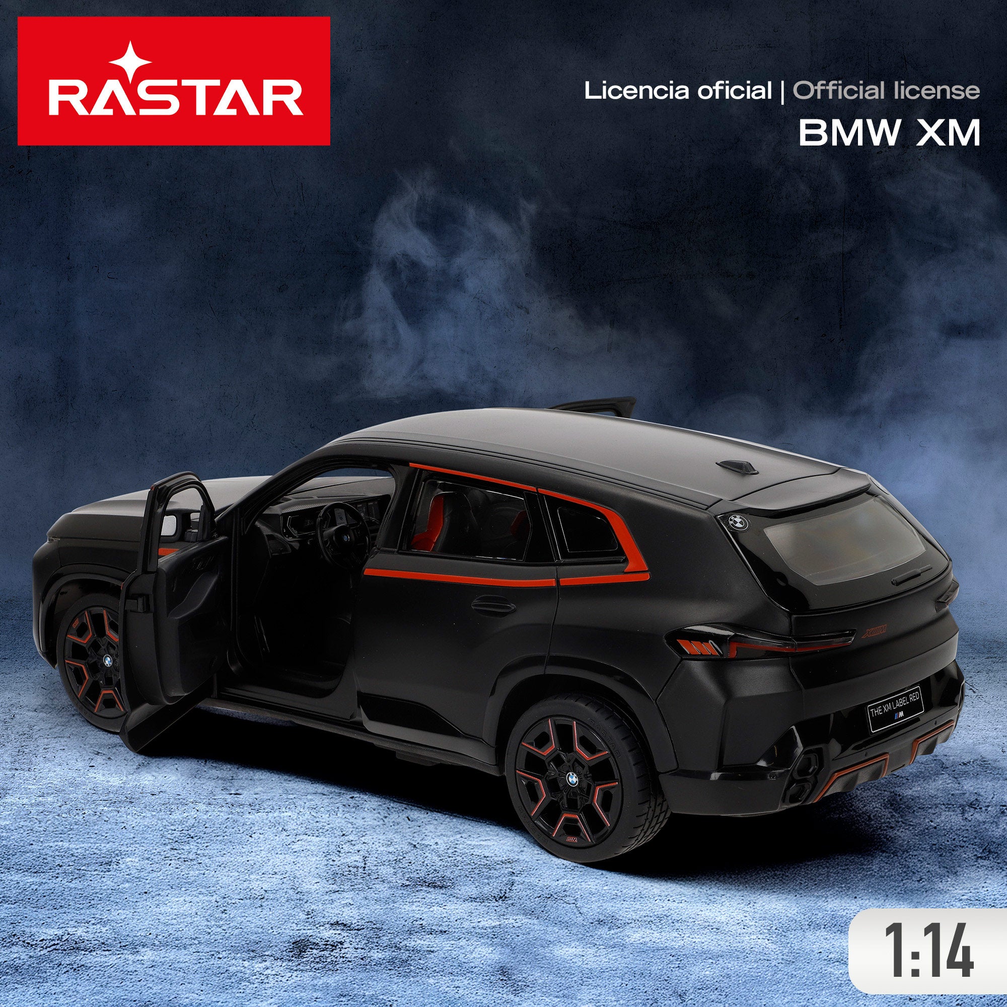 RASTAR Coche teledirigido BMW XM 1.14