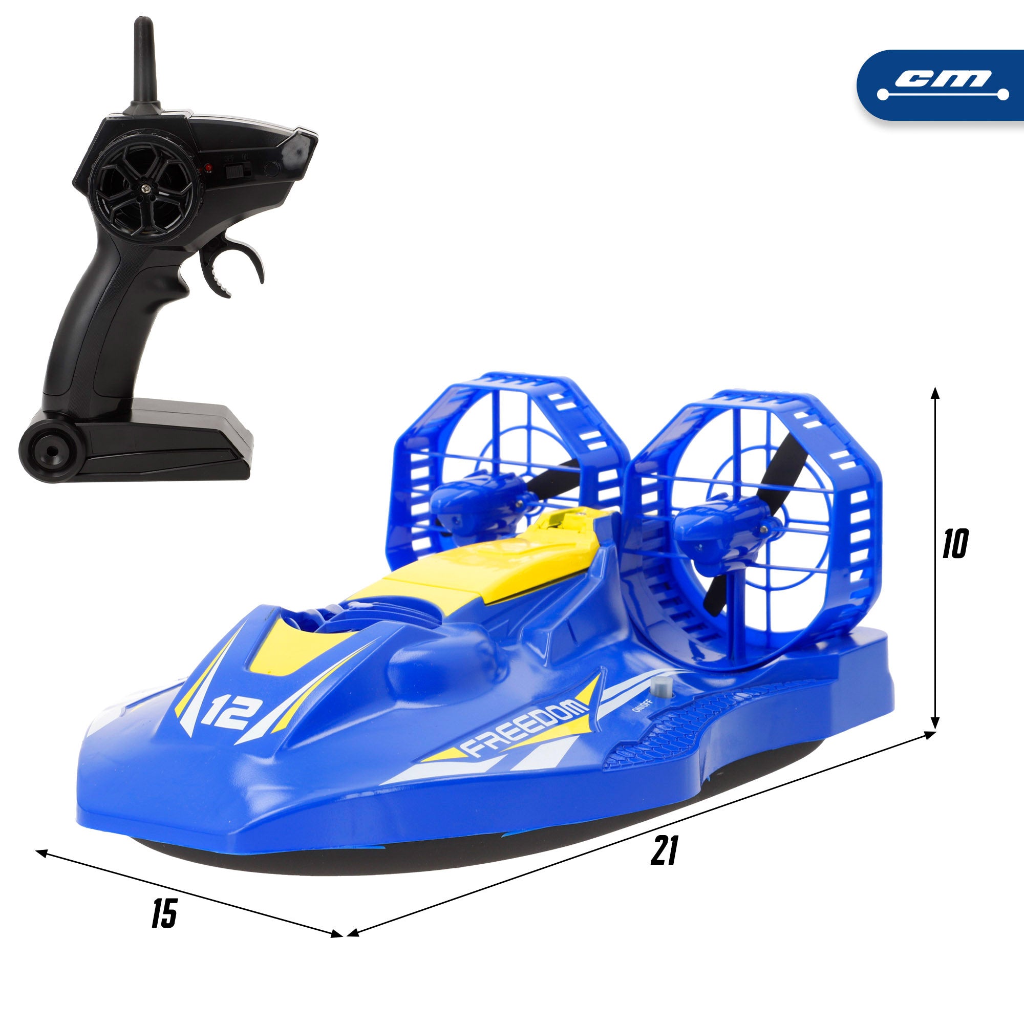 Lancha radiocontrol aerodeslizador Speed & Go