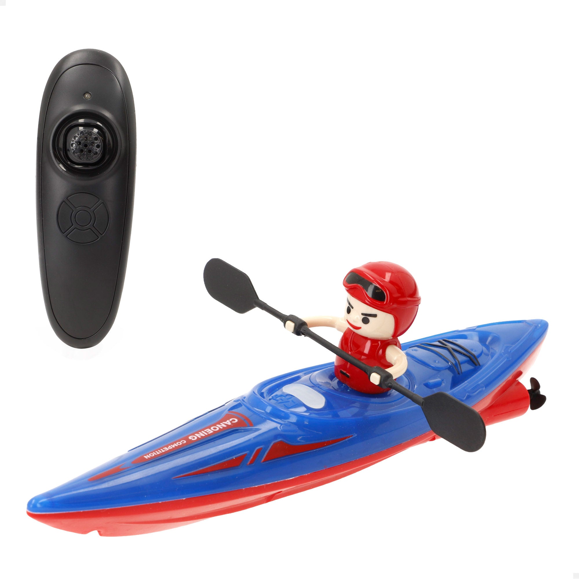 Kayak radiocontrol con figura River Kayak