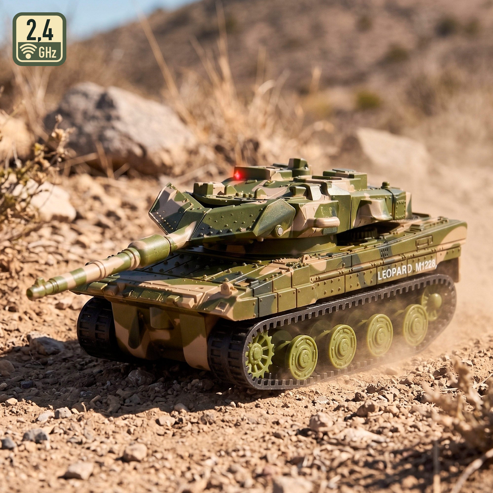 Tanque radiocontrol + 3 años Speed&Go