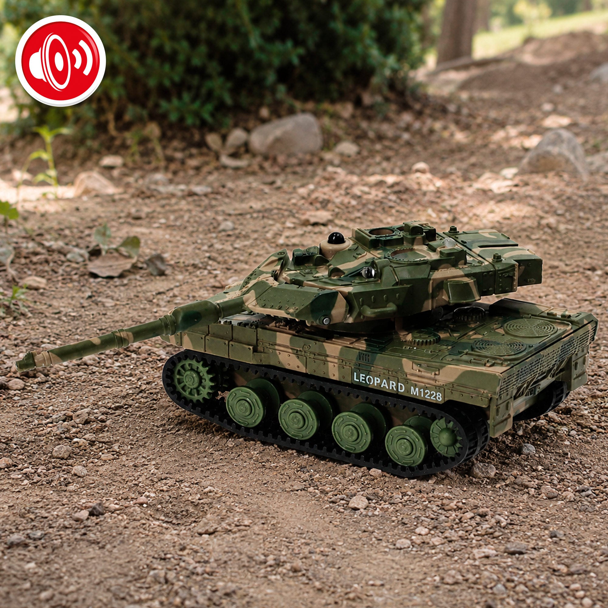 Tanque radiocontrol + 3 años Speed&Go