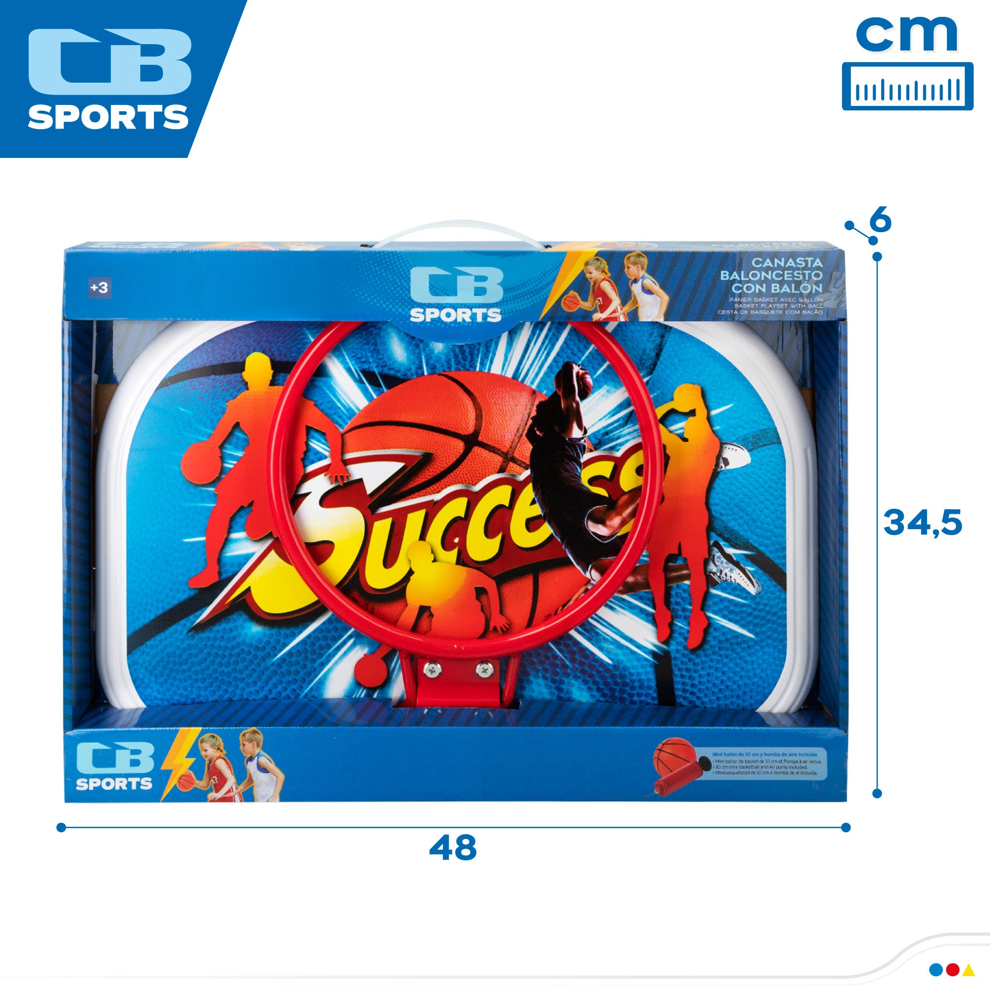 Canasta basket aro metálico CB Toys