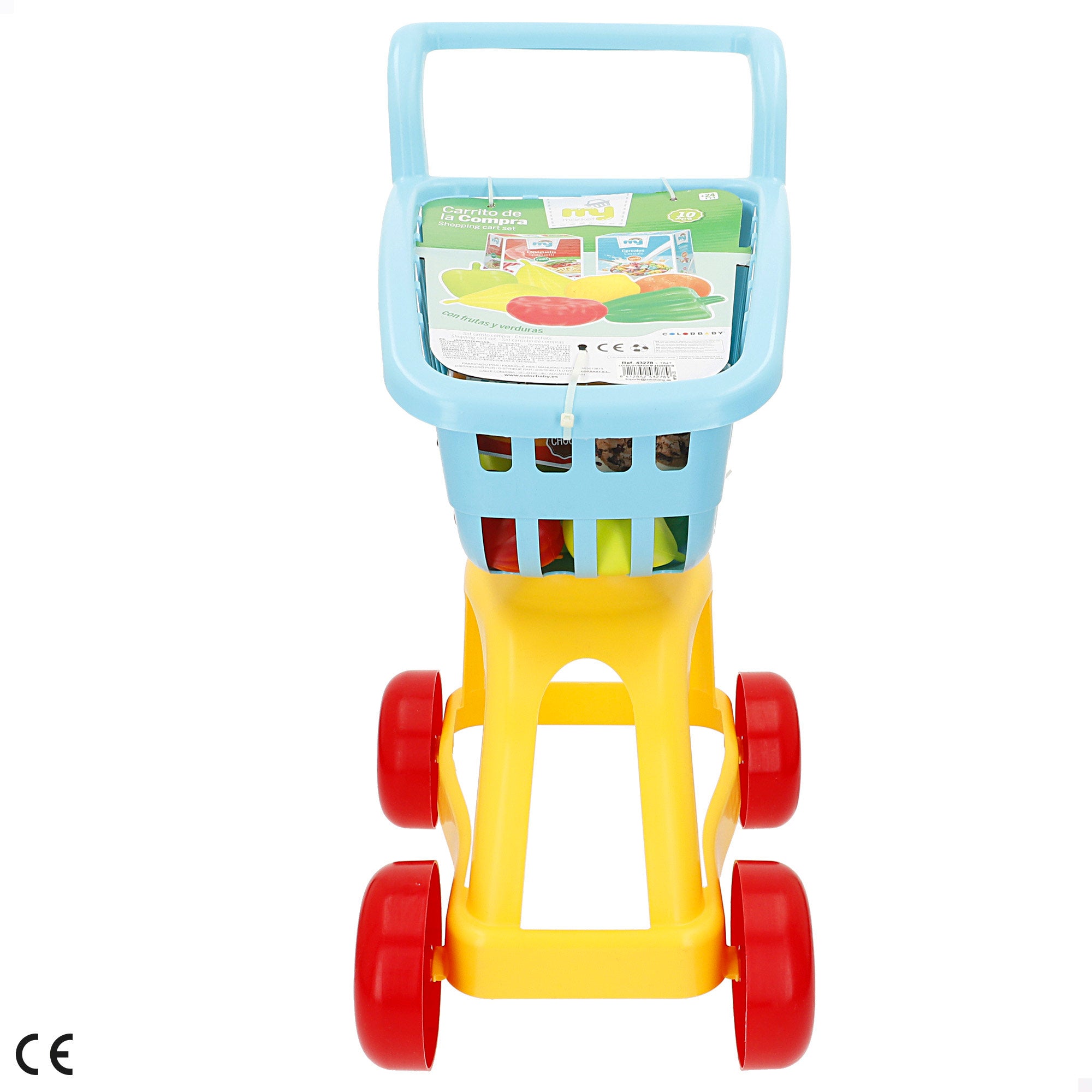 Carrinho de compras My Home Colors com acessórios
