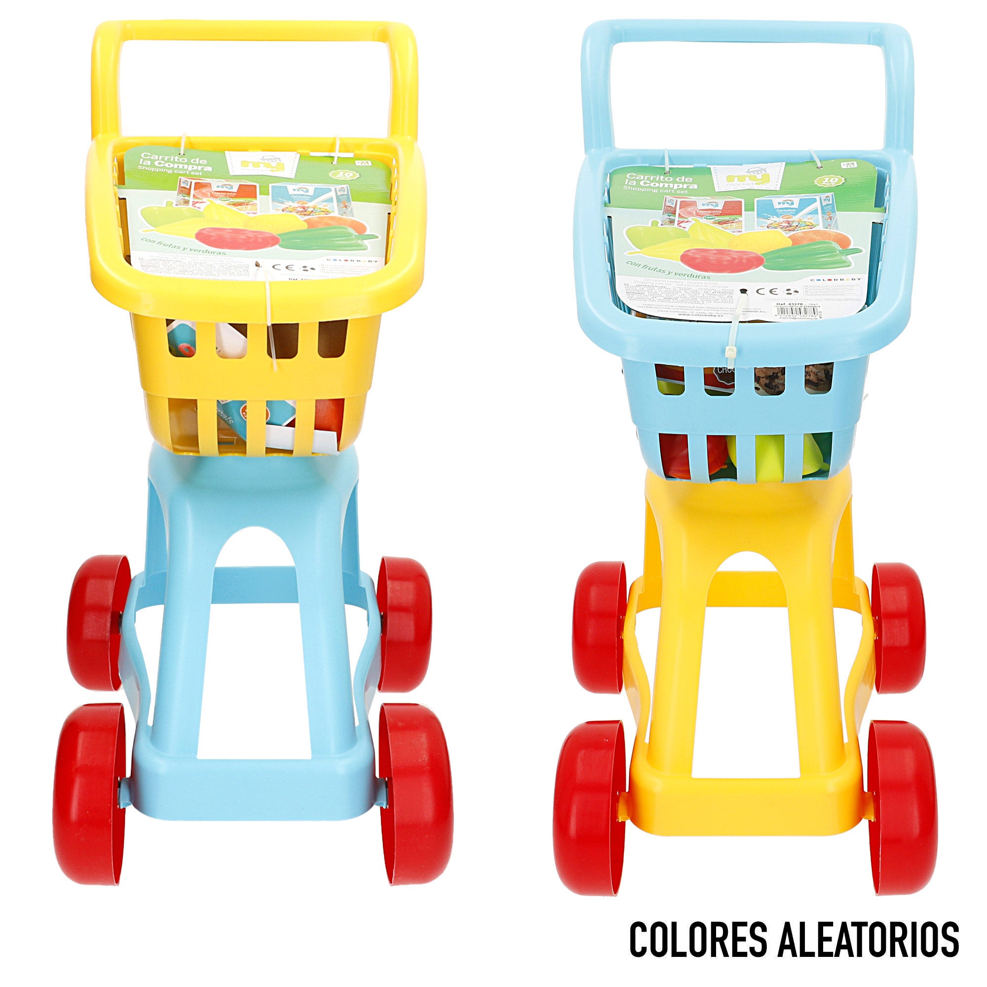 Carrinho de compras My Home Colors com acessórios