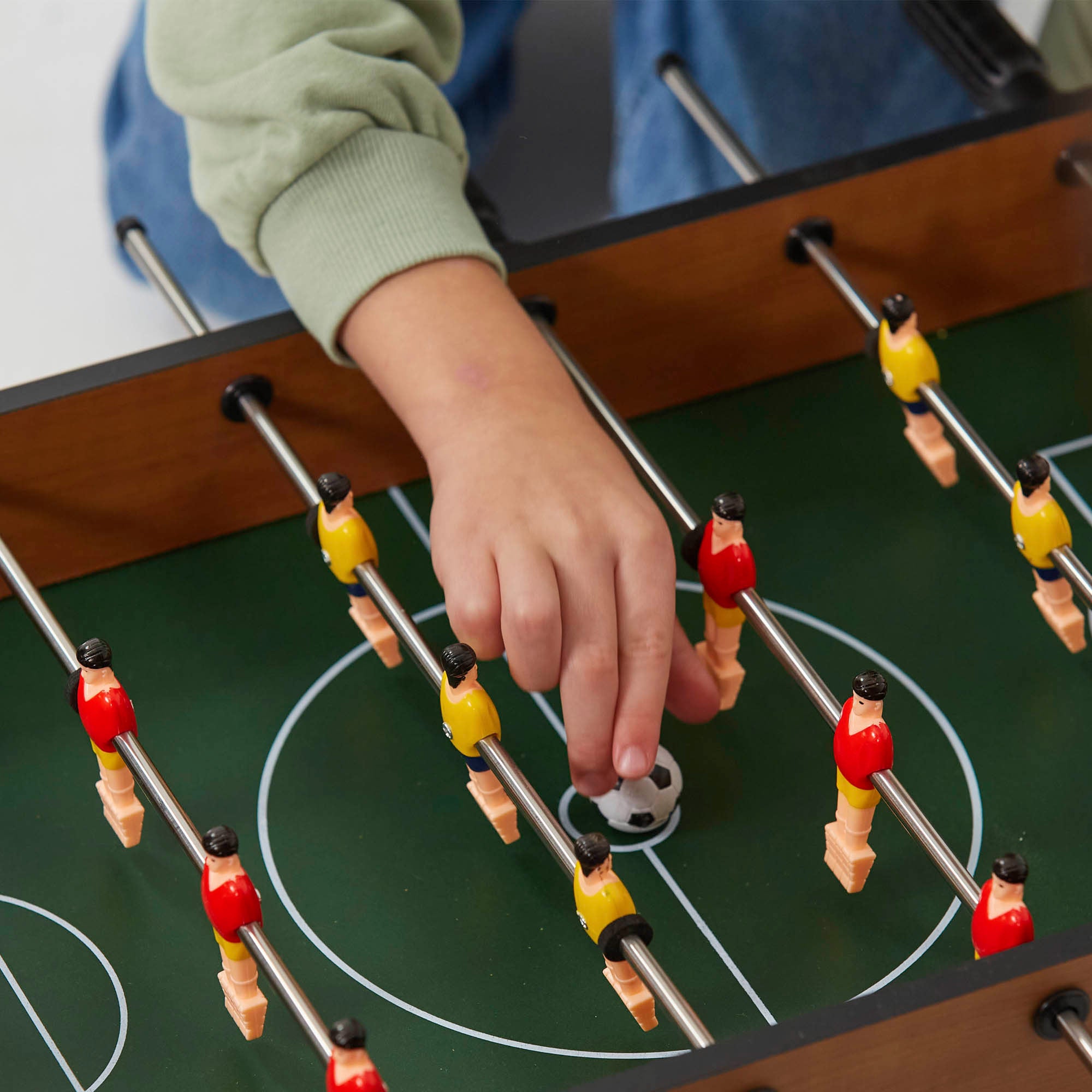 Futbolín de madera sobremesa 60x30x20 cm CB Games