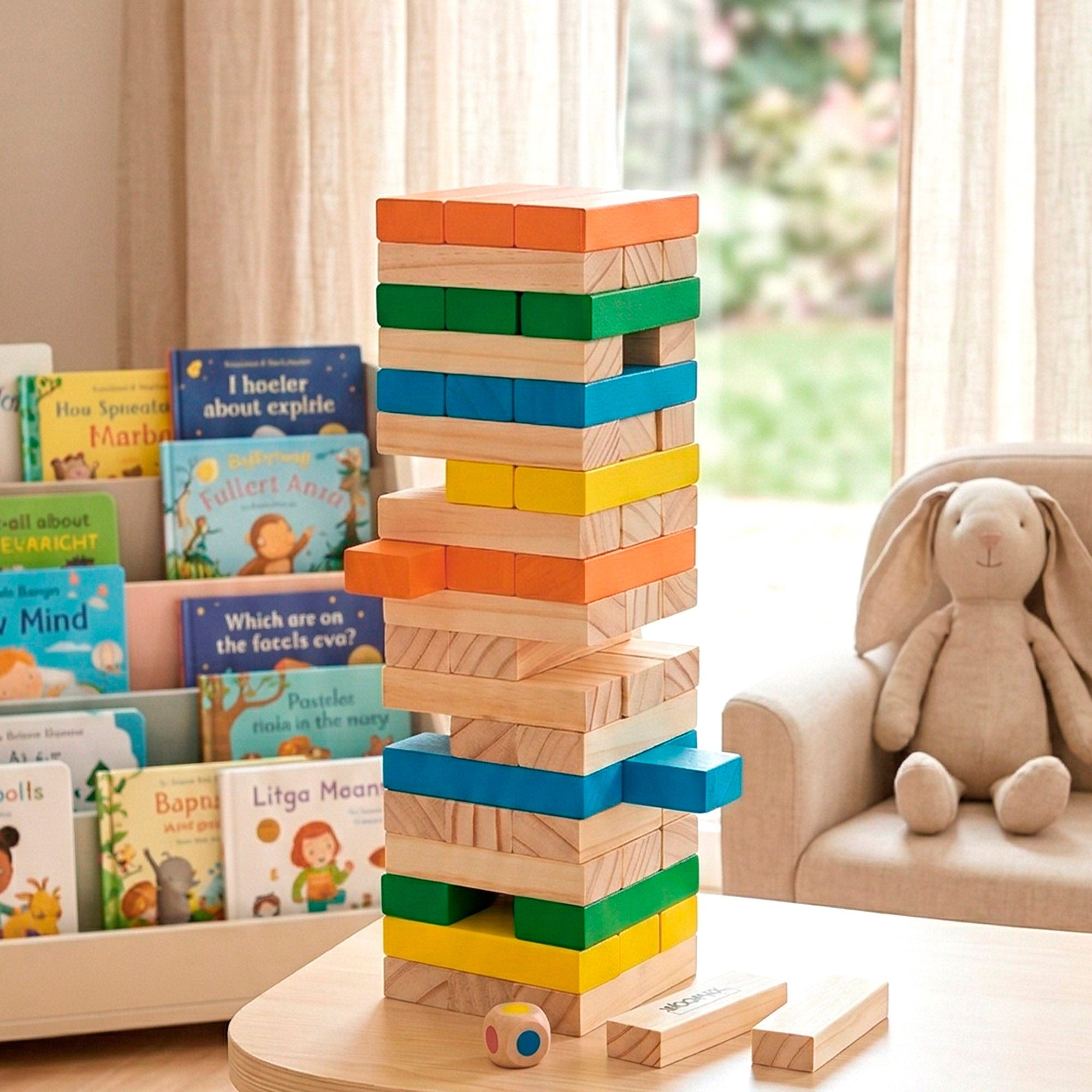 WOOMAX Torre bloques de madera