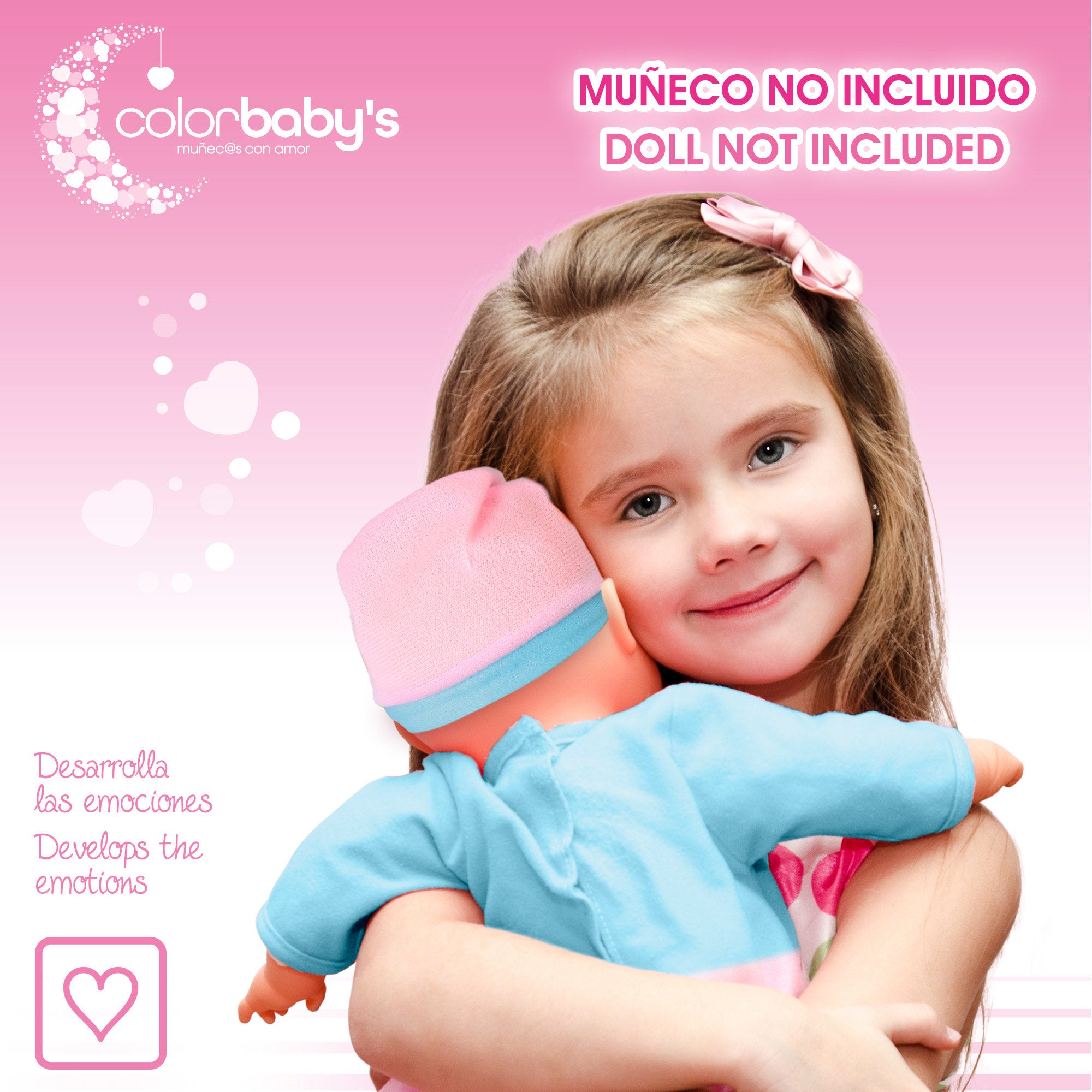 Set accesorios cuidado bebé muñeco Colorbaby's