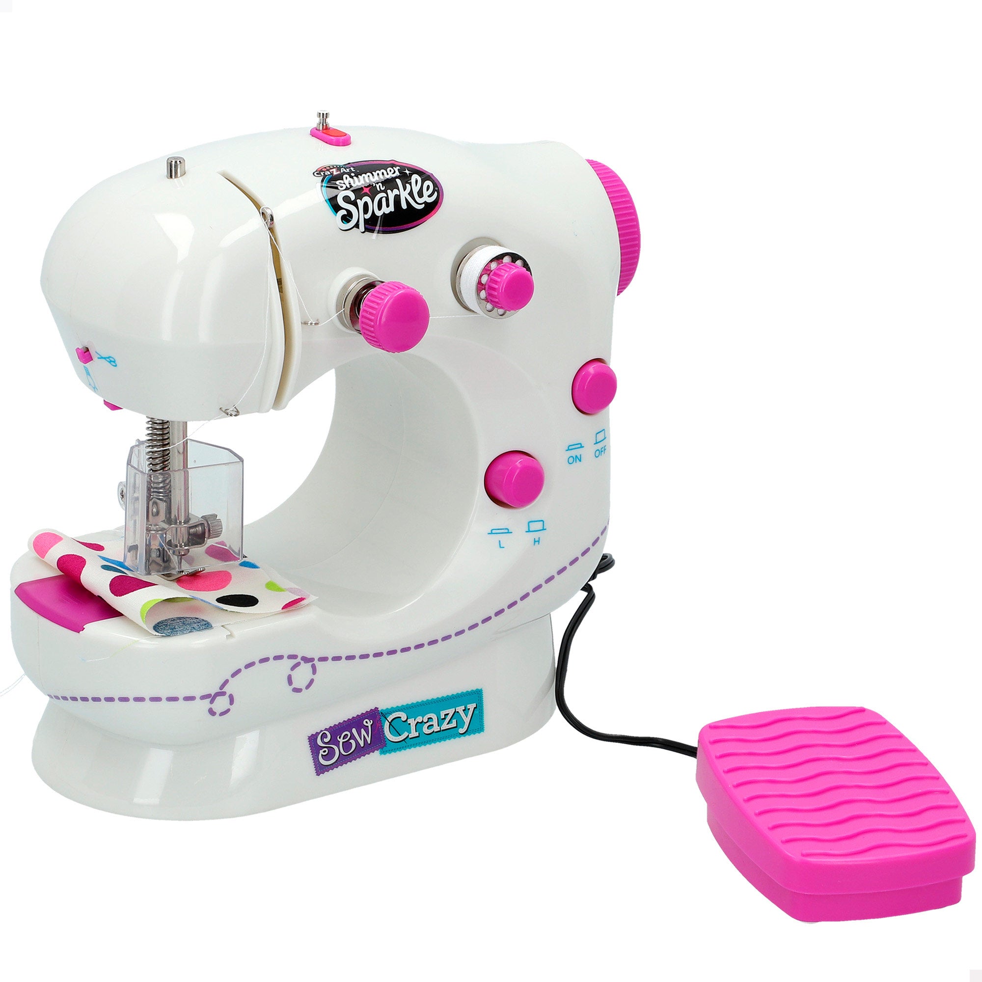 Shimmer 'n Sparkle Máquina de coser con luz y sonido
