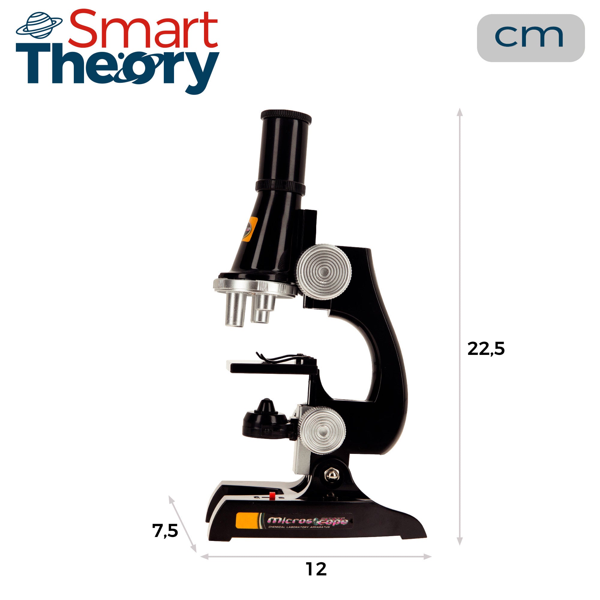 Microscopio de juguete con luz Smart Theory