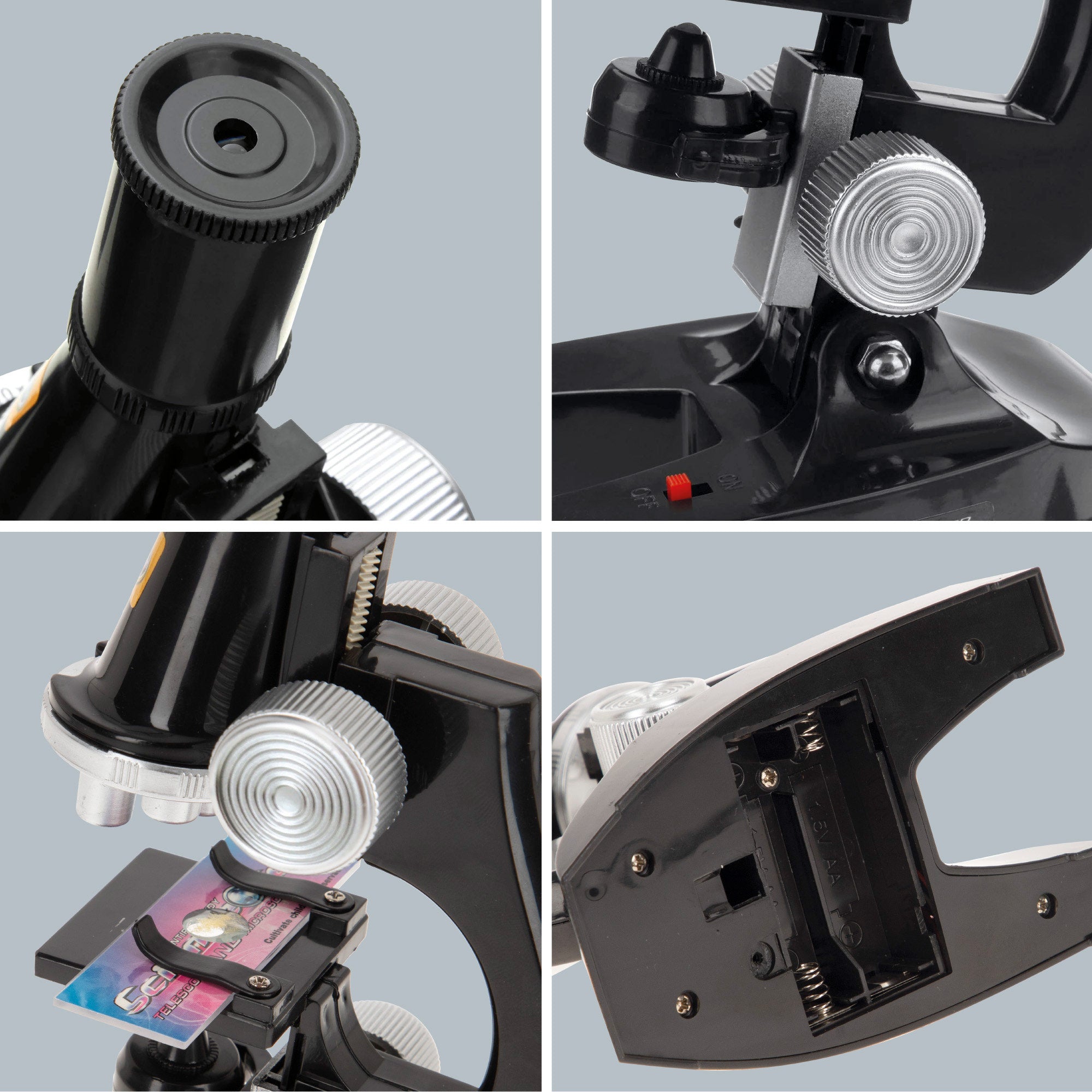 Microscopio de juguete con luz Smart Theory