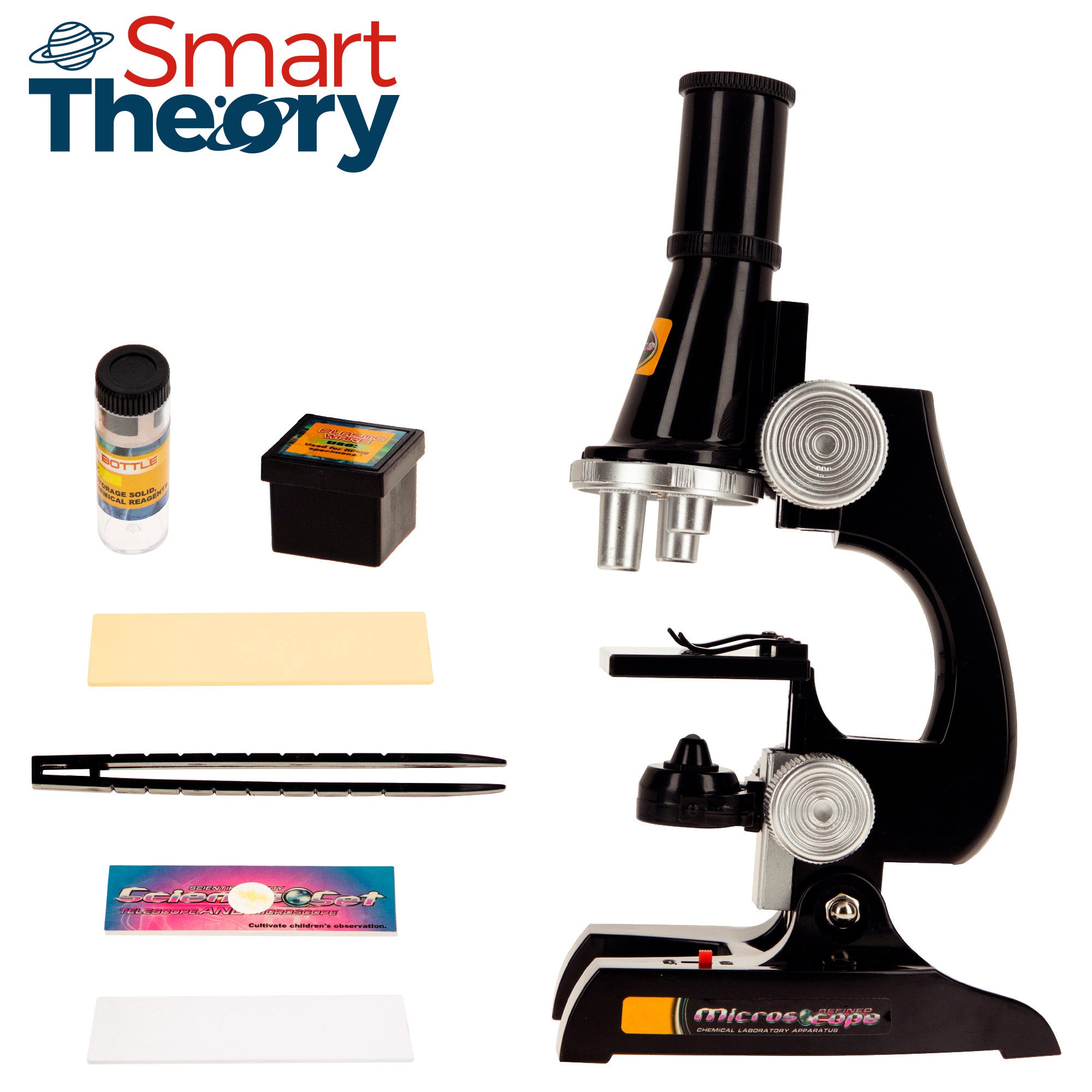 Microscopio de juguete con luz Smart Theory