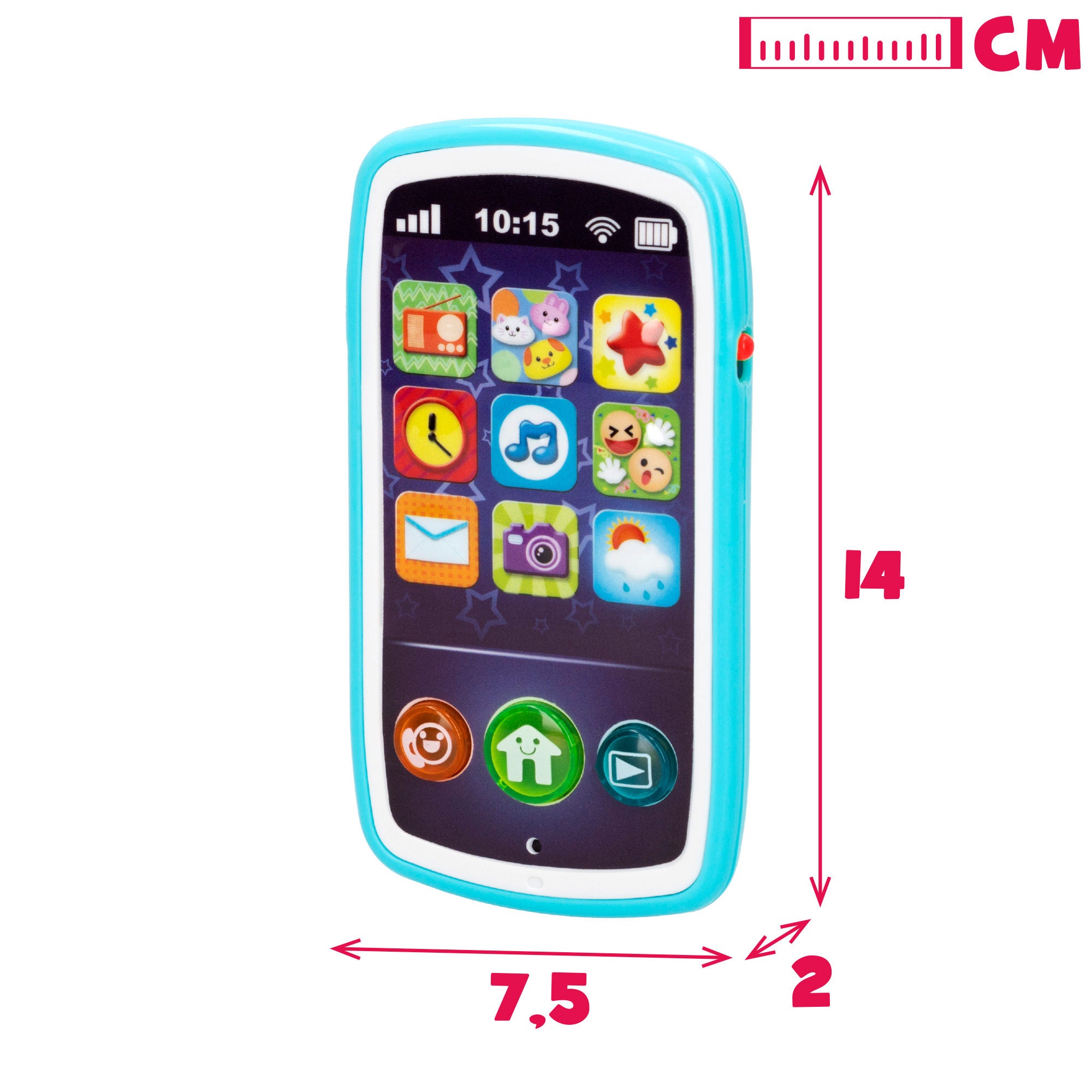Winfun Teléfono móvil musical para bebés
