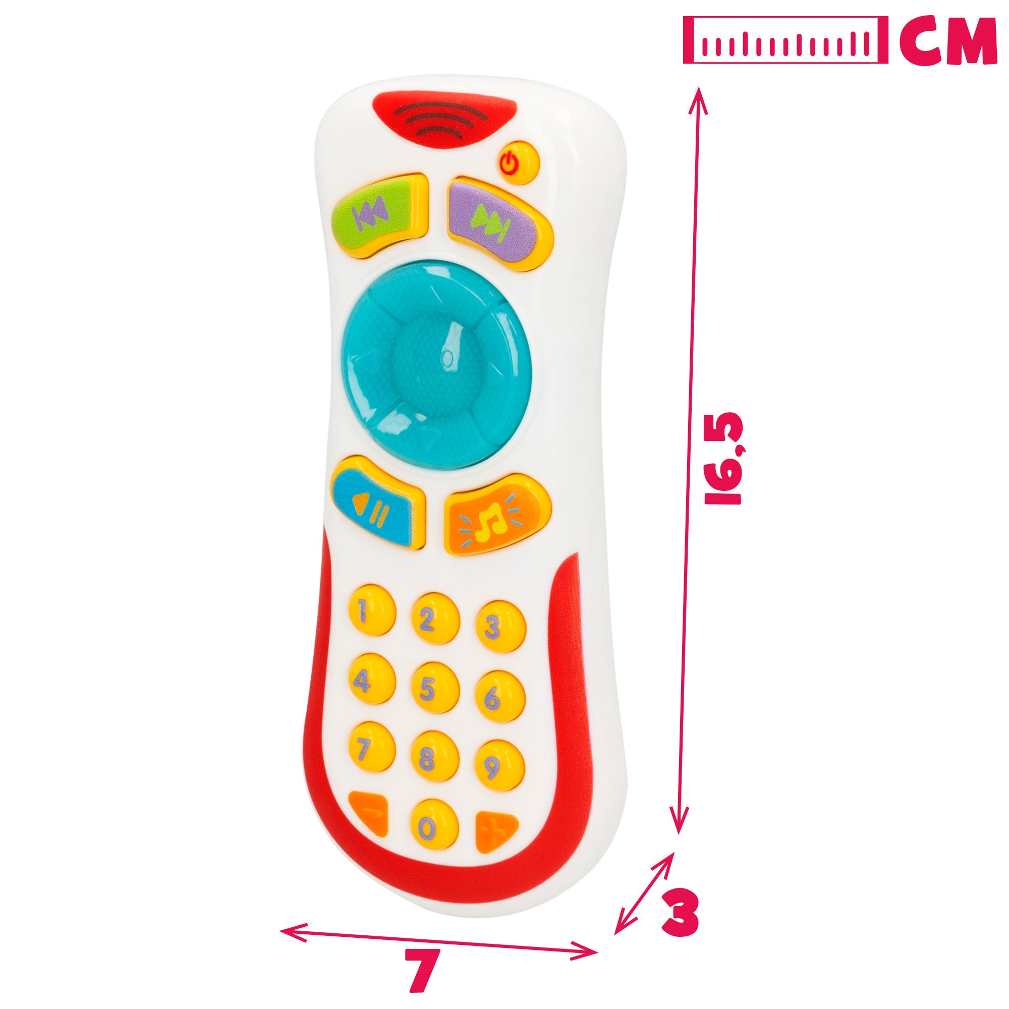 Winfun Mi primer mando con luz, sonidos y melodías divertidas