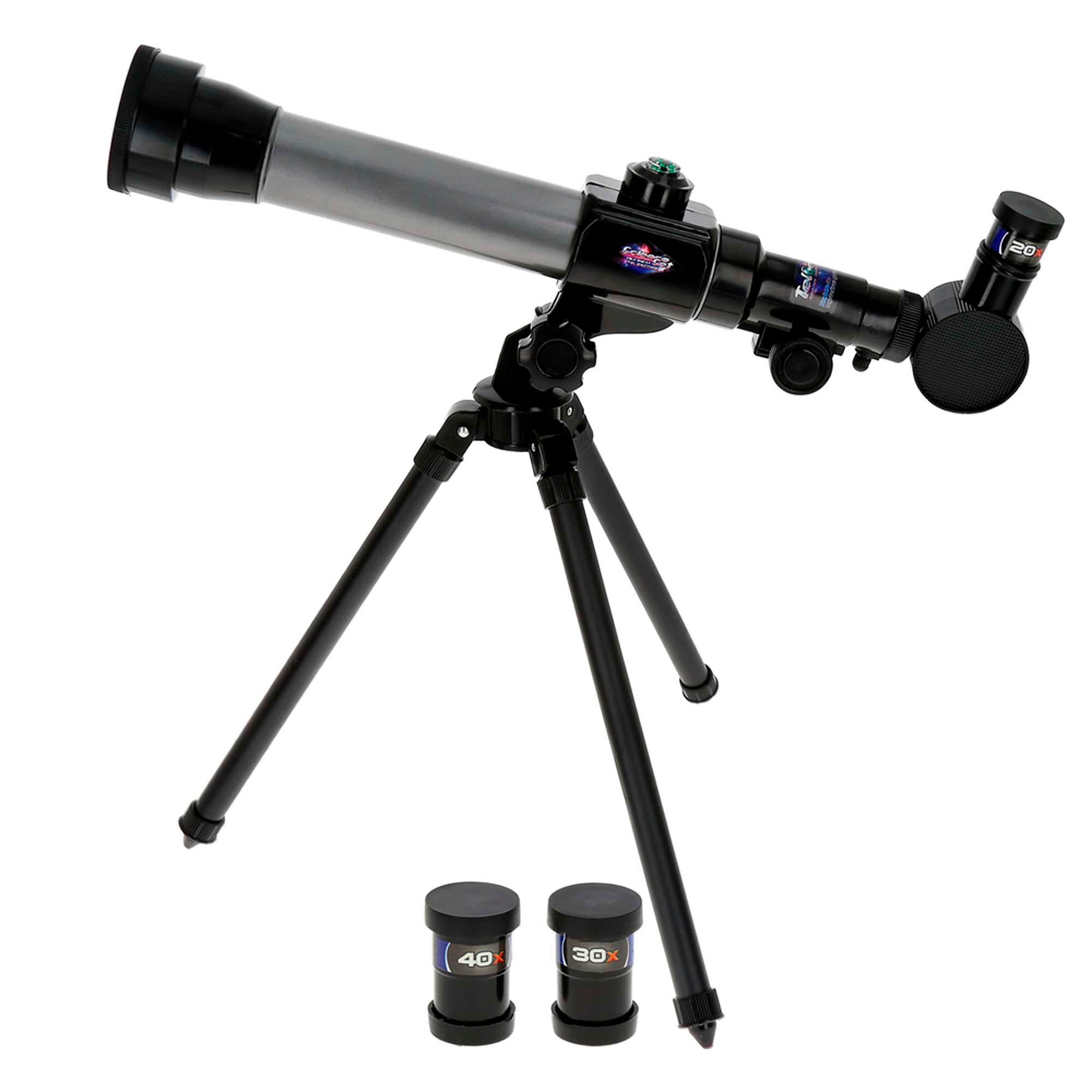 Telescopio de juguete con 3 aumentos Smart Theory
