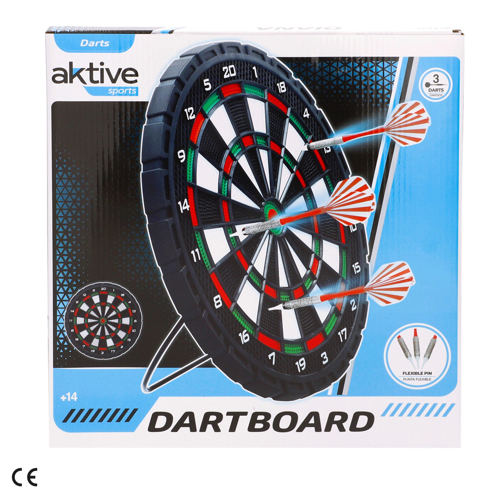 Diana de dardos Aktive Sports Ø31 cm